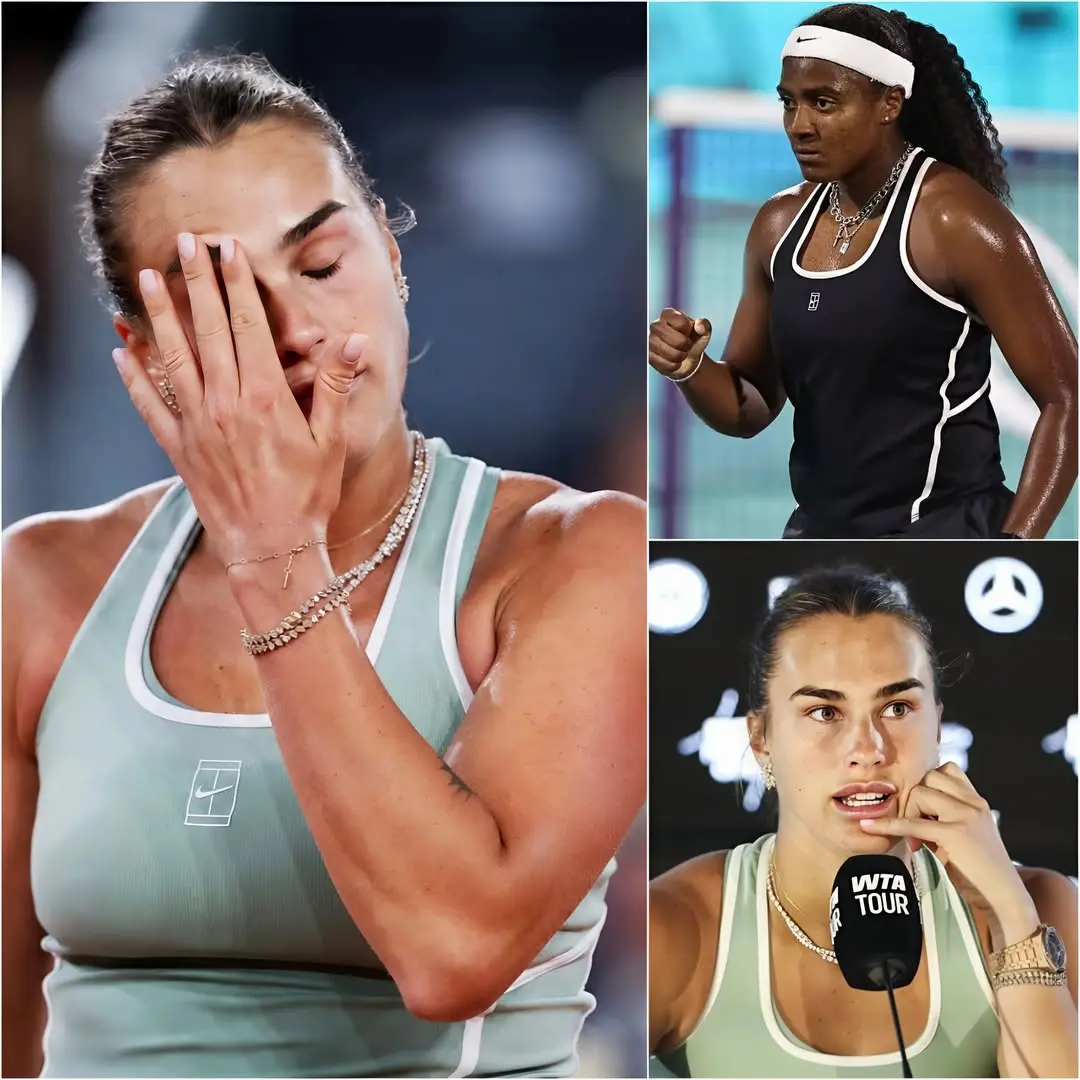 Cover Image for “There’s no way such an irrational change could happen in just one set.” Sabalenka officially requests doping test on Hailey Baptiste after Madrid Open quarter-final