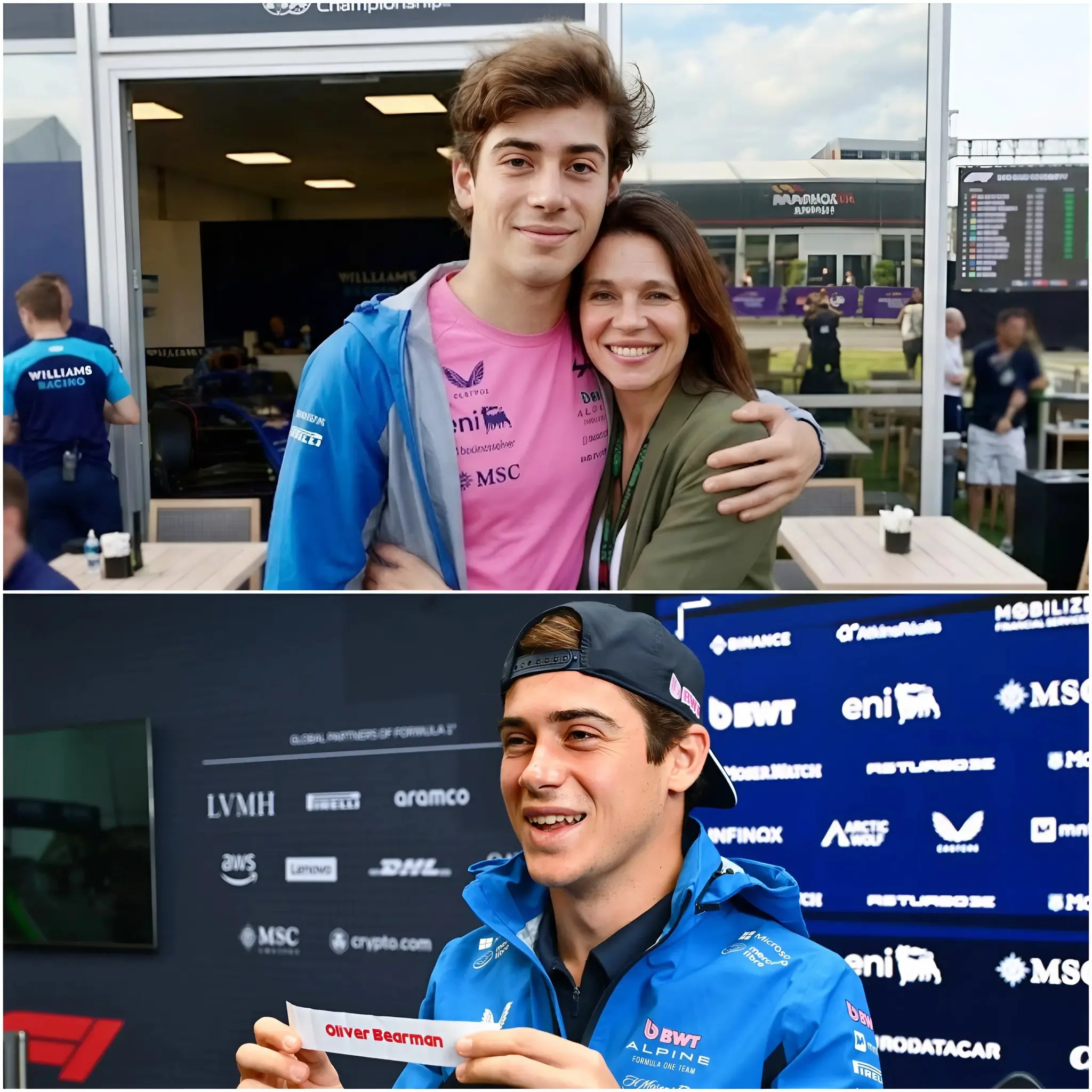 Cover Image for “¡MAMÁ, LO LOGRÉ!” Anoche no fue solo una ceremonia de premiación, sino un momento profundamente emotivo en el que un joven piloto se mostró simplemente como un hijo entregado a su madre.