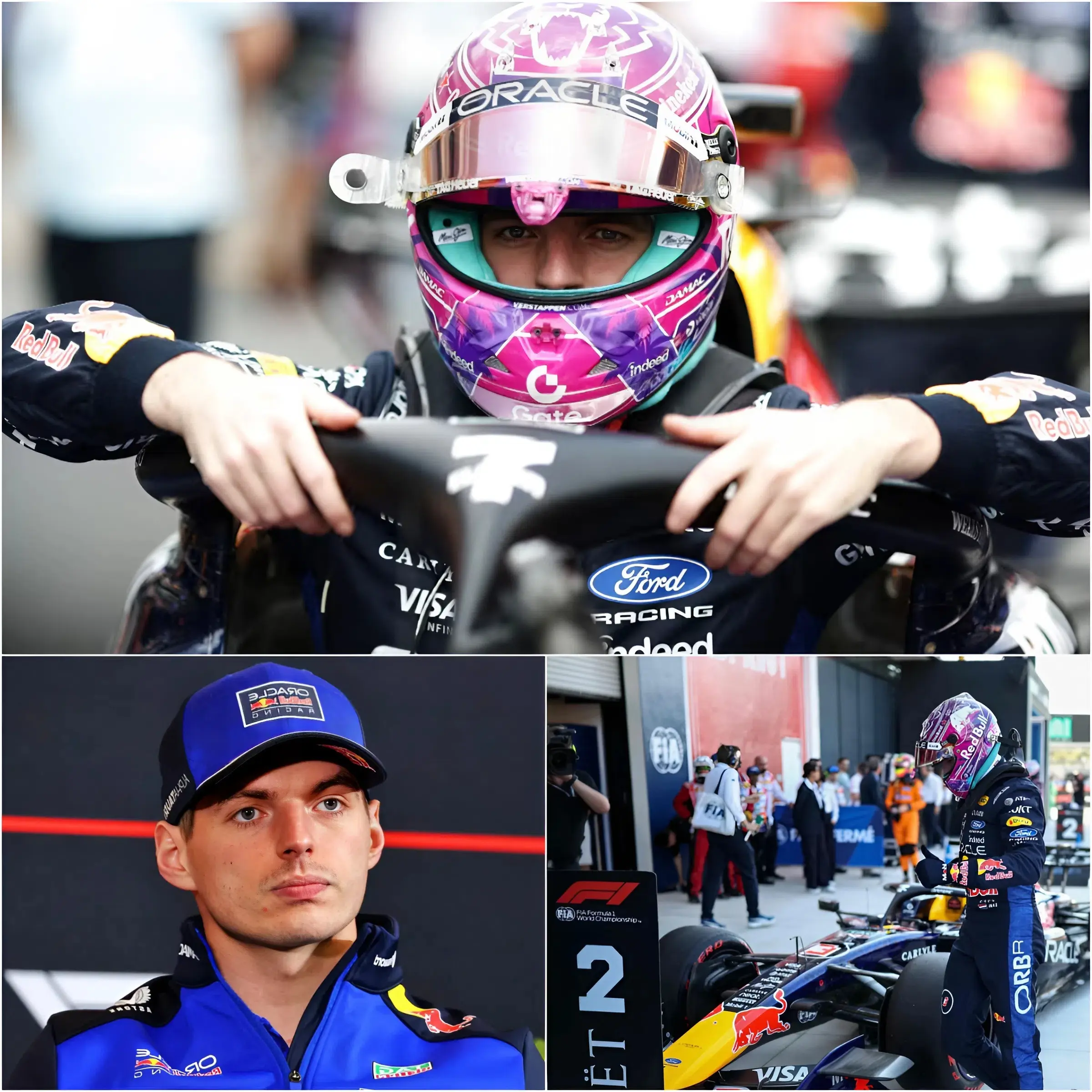 Cover Image for LAATSTE NIEUWS: Max Verstappen heeft officieel de tweede startpositie (P2) veiliggesteld voor de Miami Grand Prix. Opvallend is echter dat een video uit de sessie toont dat Max zich “vreemd” gedroeg met zijn RB22 in de pitlane.