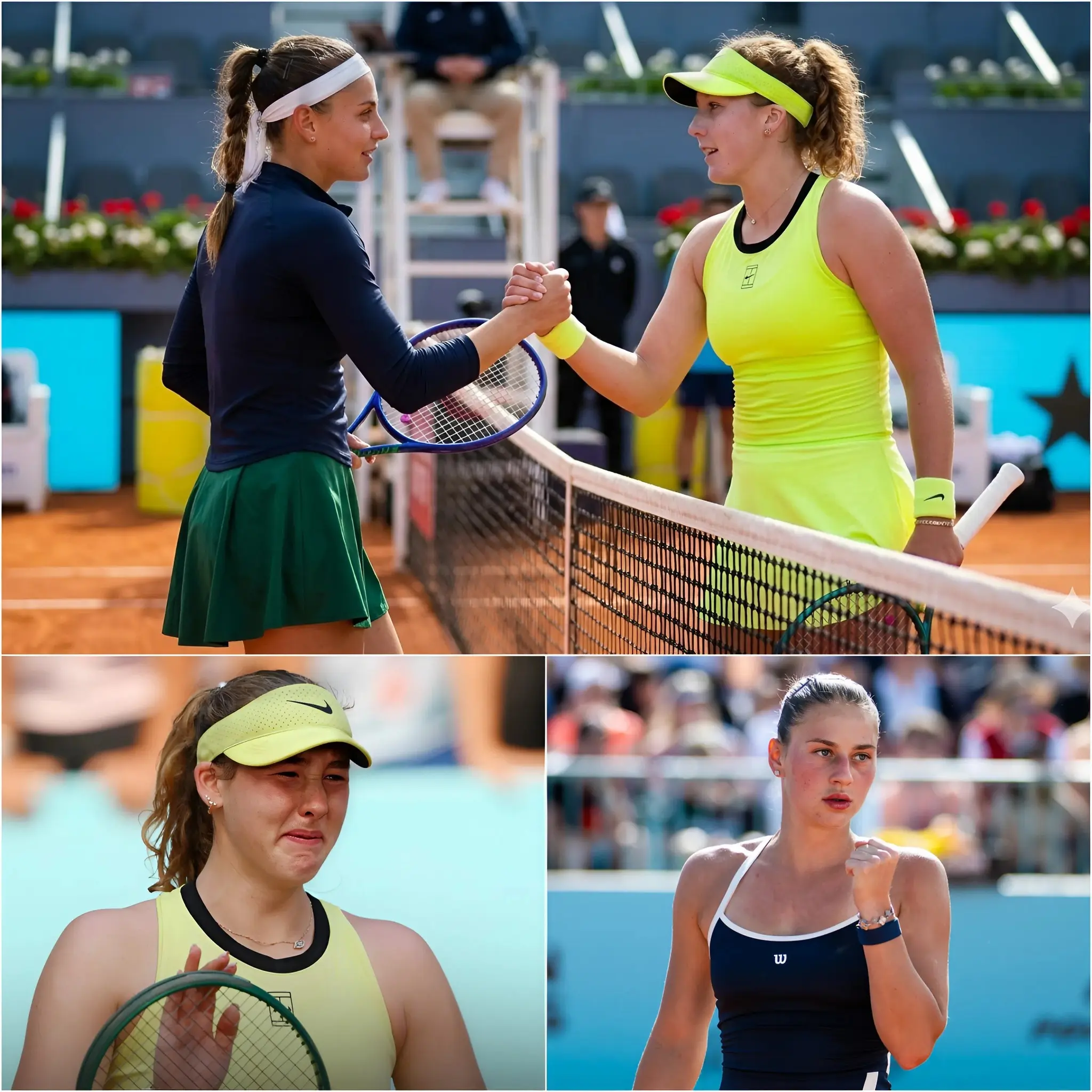 Cover Image for 🔥Un moment choquant à l’Open de Madrid 2026 : ce n’était pas un coup gagnant. Ce n’était pas une balle de match. C’est ce qui s’est passé après le match…