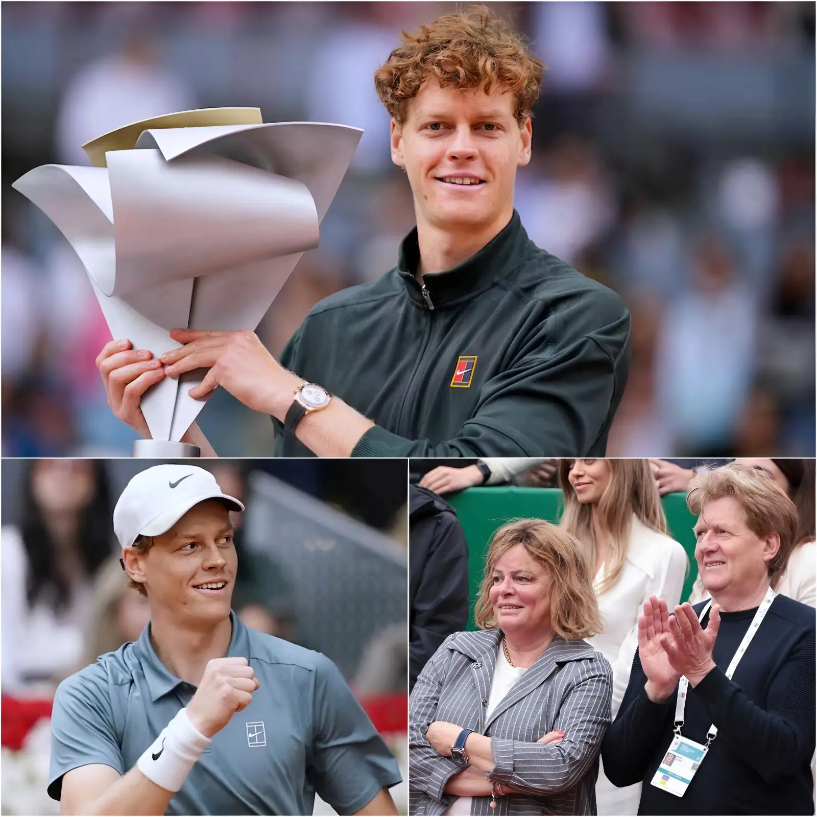 Cover Image for «MIO FIGLIO HA PORTATO GLORIA ALLA NOSTRA FAMIGLIA E A TUTTA L’ITALIA» La madre di Jannik Sinner ha fatto una confessione straziante ed estremamente emozionante dopo la vittoria del figlio al Madrid Open 2026.
