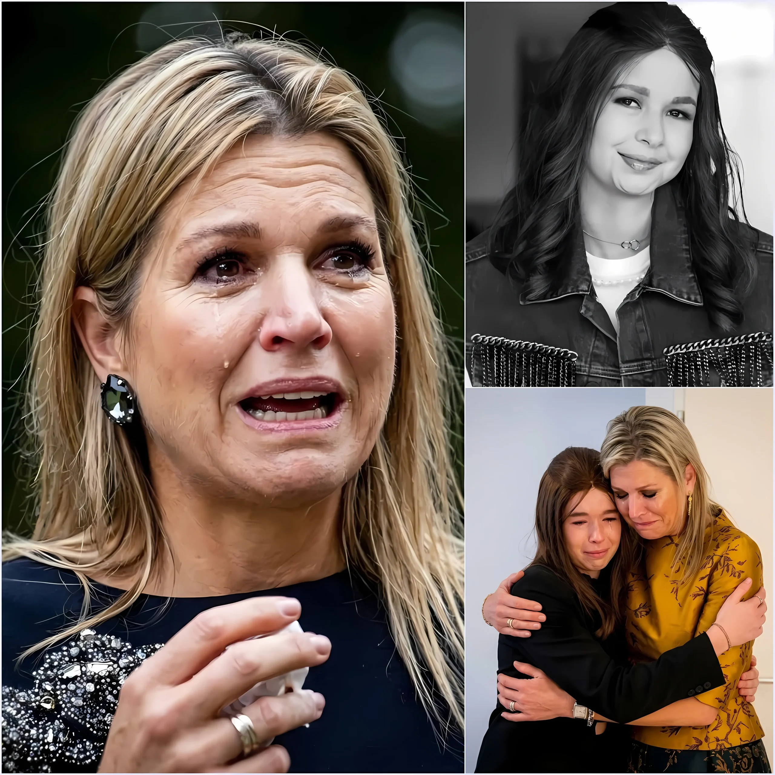 Cover Image for 💔 “IK HEB NOOIT EEN RUSTIGE SLAAP GEKEND, GEKWAELD DOOR MIJN SCHULDGEVOEL JEGENS HAAR” — Koningin Máxima spreekt, met betraande ogen en de snikken bedwingend, zich uit over Jade Kops en veroorzaakt daarmee een schokgolf binnen het Nederlandse Koninklijk Huis!