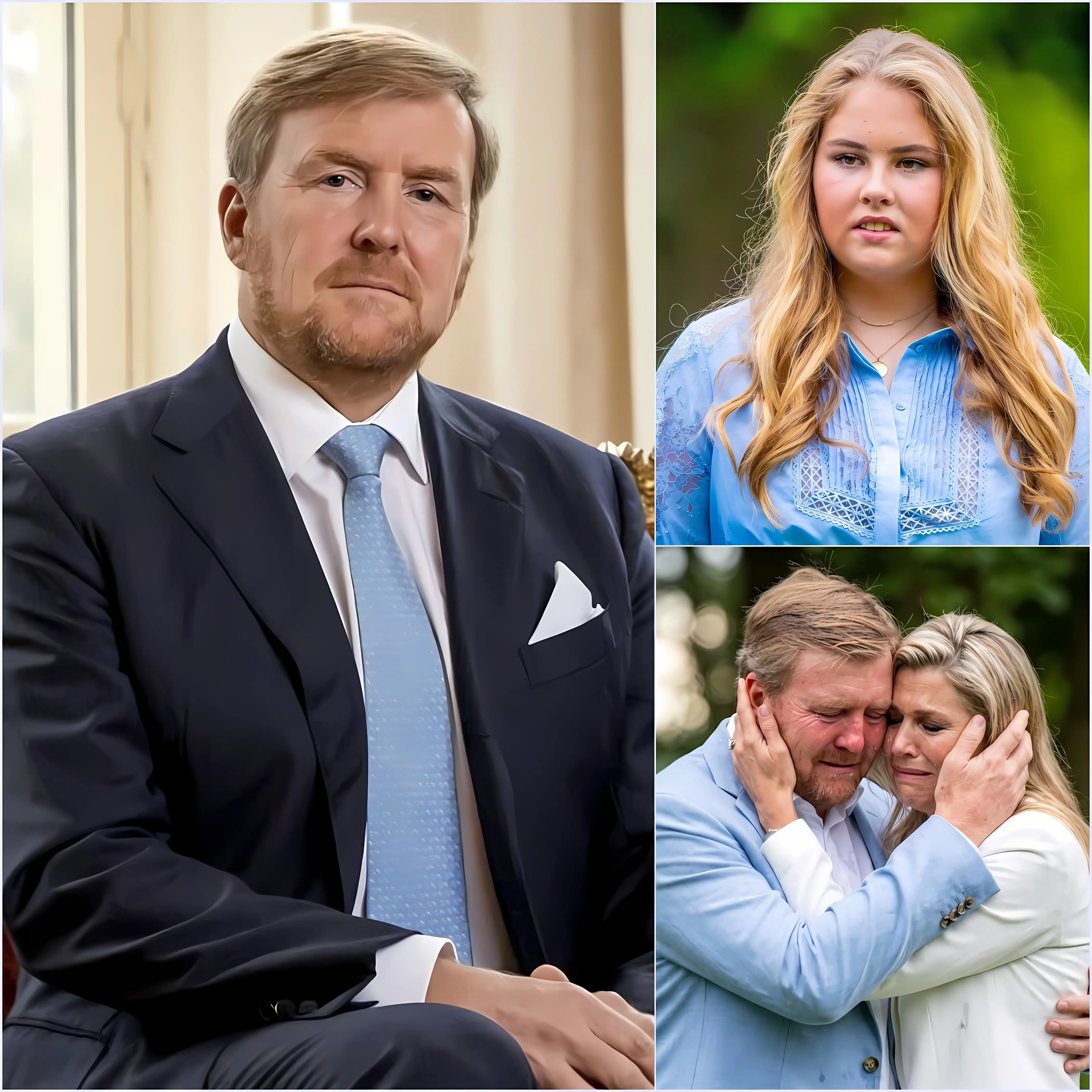 Cover Image for DROEVIG NIEUWS 😢 Nog maar 30 minuten geleden verrasten Koning Willem-Alexander en Koningin Máxima fans bij Paleis Huis ten Bosch met de mededeling dat Prinses Amalia momenteel… Lees het volledige verhaal hieronder 👇