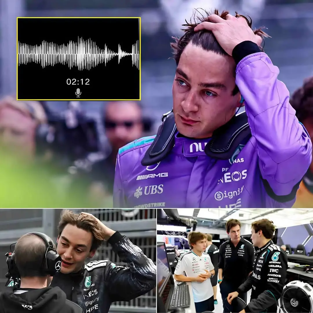 Cover Image for F1 NEWS : « JE NE PEUX PLUS RESTER SILENCIEUX, ILS M’ONT TRAITÉ INJUSTEMENT, ILS VONT PAYER POUR LEURS ACTIONS STUPIDES. » George Russell s’est officiellement exprimé avec force contre la discrimination flagrante au sein de l’équipe Mercedes après l’enregistrement divulgué d’une réunion stratégique secrète.
