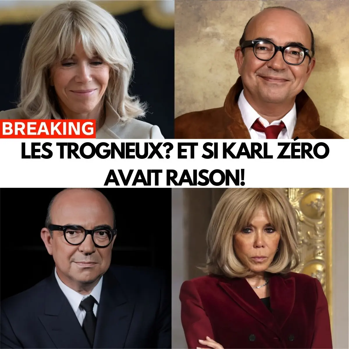 Cover Image for 😱 L’AFFAIRE BRIGITTE MACRON PREND UN TOURNANT TOTALEMENT INATTENDU ! Alors que la rumeur sur son identité s’essouffle faute de preuves, le célèbre Karl Zéro lâche une bombe qui change absolument tout.