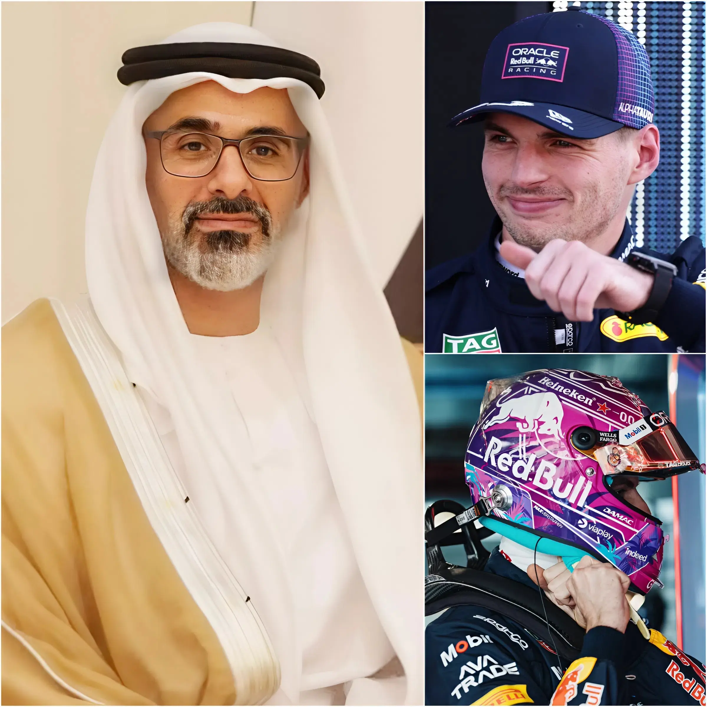 Cover Image for 💥“Ik ben een vader, en ik zou alles doen om mijn dochter gelukkig te maken. Max Verstappen, jij bent een inspiratiebron voor mijn dochter Aisha. Ik wil graag 10 miljoen dollar aanbieden om de pet te kopen die je droeg na de Miami GP.