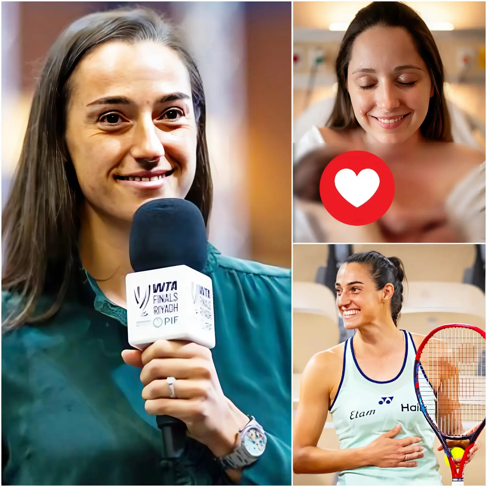 Cover Image for 🎾🍼 NOUVELLE EXPLOSIVE DANS LE MONDE DU TENNIS : « UNE PETITE VIE, UN GRAND CŒUR… »