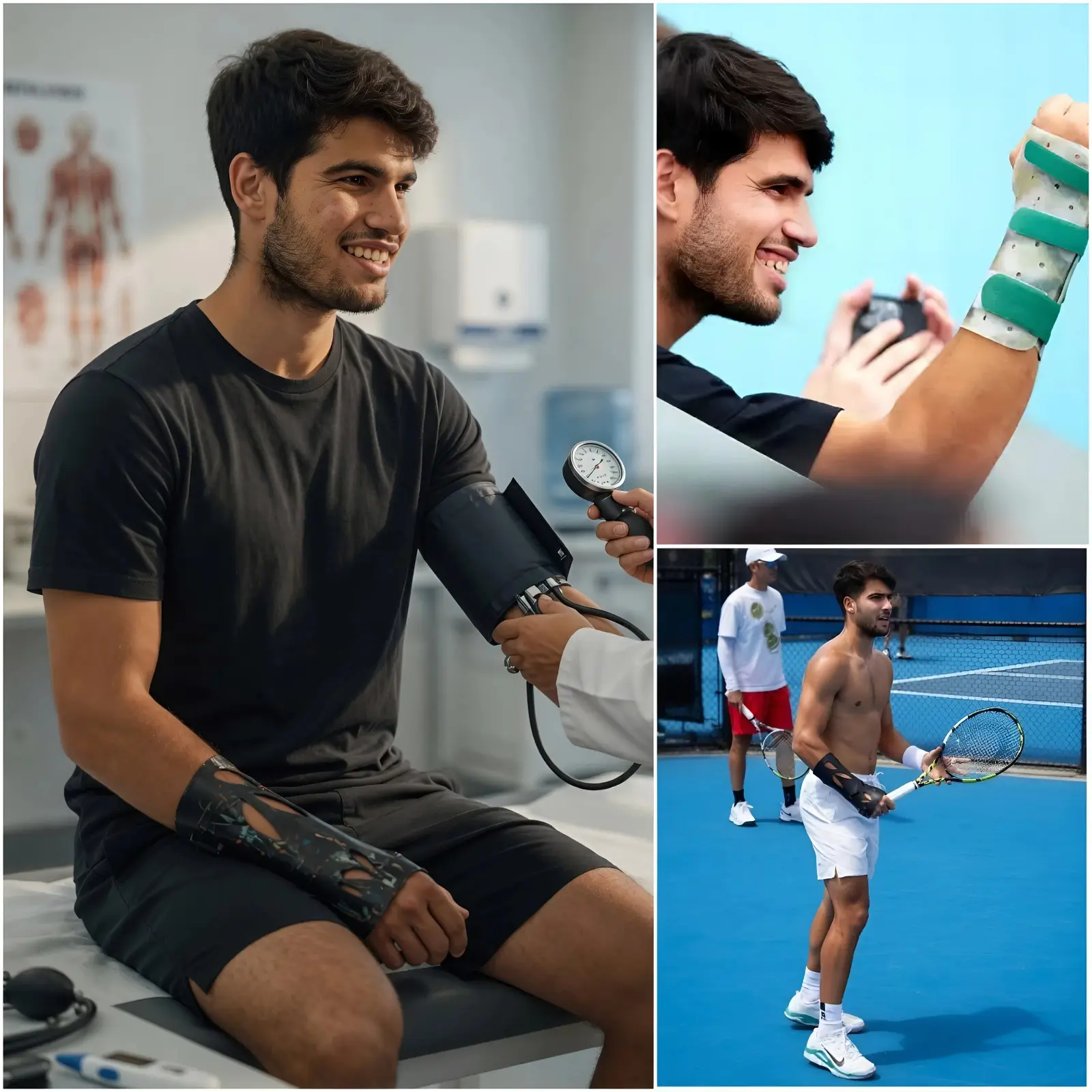 Cover Image for ÚLTIMA HORA: Carlos Alcaraz – “Quiero volver más fuerte que nunca.” En medio de la creciente preocupación de que pueda perderse el Abierto de Francia (Roland Garros), Carlos Alcaraz ha roto finalmente su silencio y ha dado una actualización clara sobre su lesión en la muñeca.