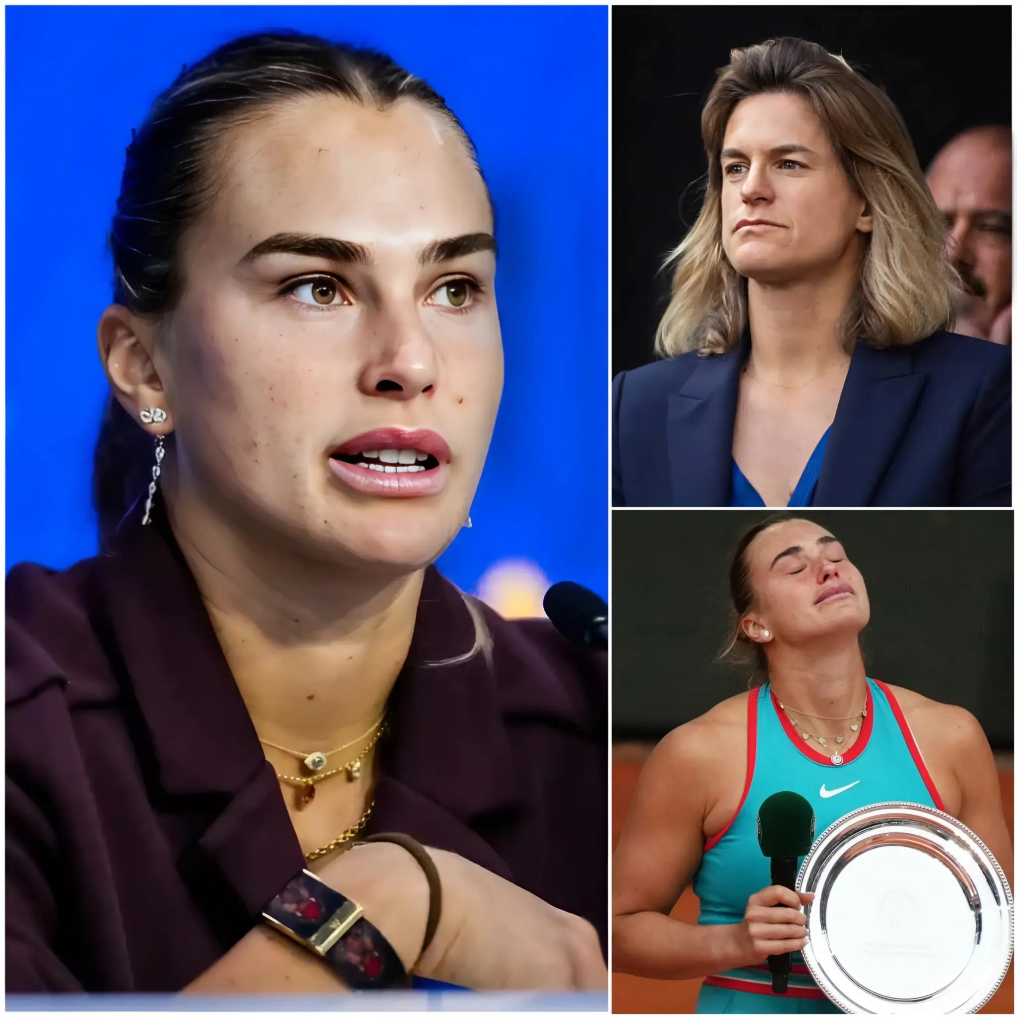 Cover Image for 🚨ROLAND GARROS 2026 EARTHQUAKE: Aryna Sabalenka exploded with fury just before the biggest clay-court Grand Slam after discovering the new, controversial prize money figure.