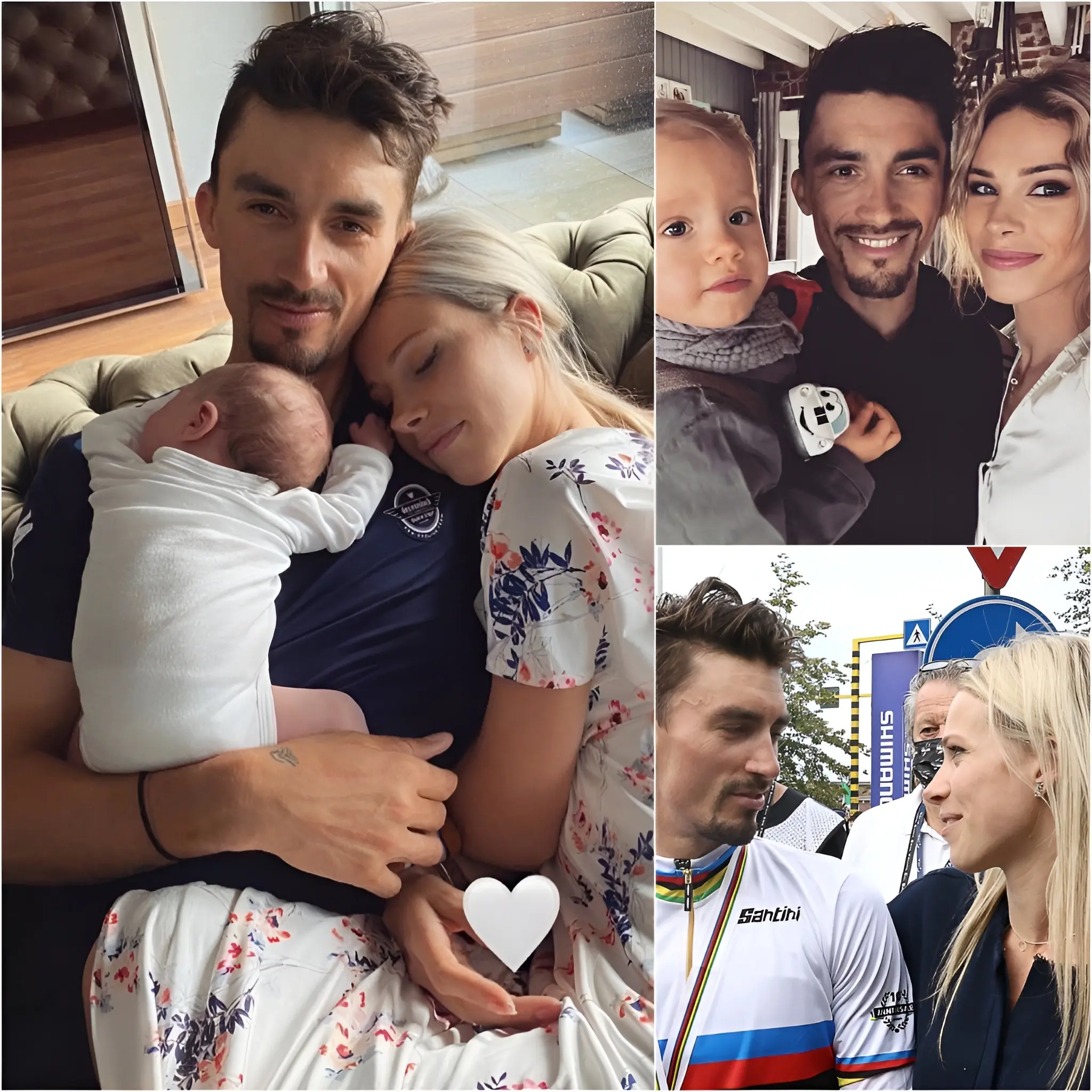 Cover Image for LA FAMILLE, C’EST MERVEILLEUX : Julian Alaphilippe a ému ses fans en déclarant : ” Quand je gagne des courses, tout le monde célèbre cela. Mais lorsque je suis blessé, meurtri ou déçu, c’est elle qui me soutient et… ” Julian Alaphilippe parle de son épouse Marion Rousse comme de son plus grand soutien dans chacune de ses victoires et dans chacun de ses combats.