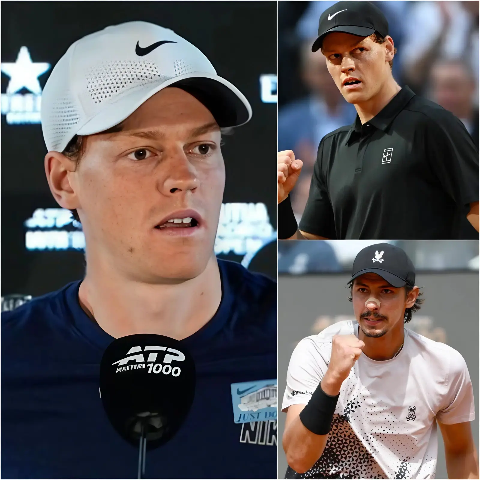 Cover Image for 5 MINUTI FA 🚨 Il numero 1 al mondo Jannik Sinner ha sganciato una BOMBA ESPLOSIVA che ha sconvolto il mondo del tennis, a poche ore dal suo attesissimo scontro contro Alexei Popyrin agli Internazionali d’Italia 2026. Quello che succederà vi lascerà senza parole! 👇