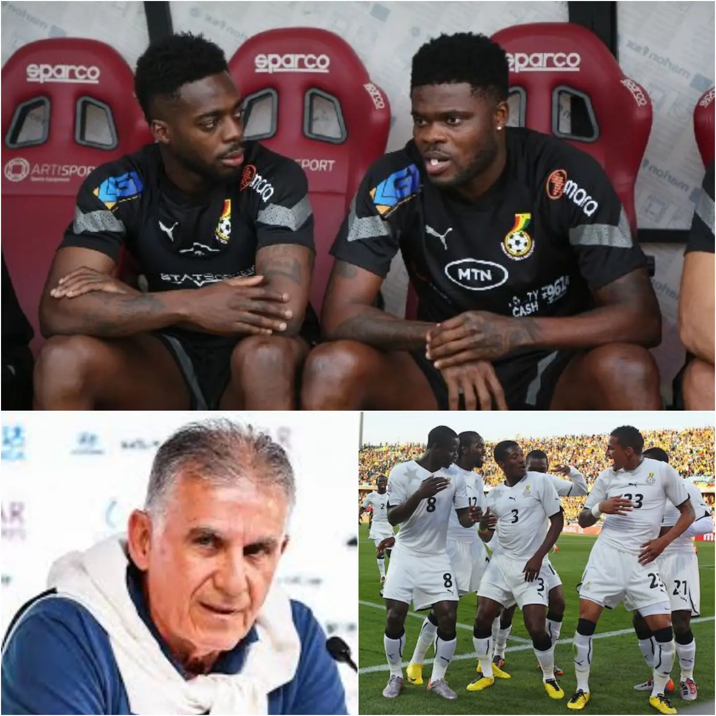 Cover Image for ¡BOMBAZO DESDE GHANA! 🇬🇭🔥 La selección de las Black Stars está temblando tras las informaciones de que Carlos Queiroz habría contactado en secreto a una serie de grandes estrellas como Iñaki Williams,