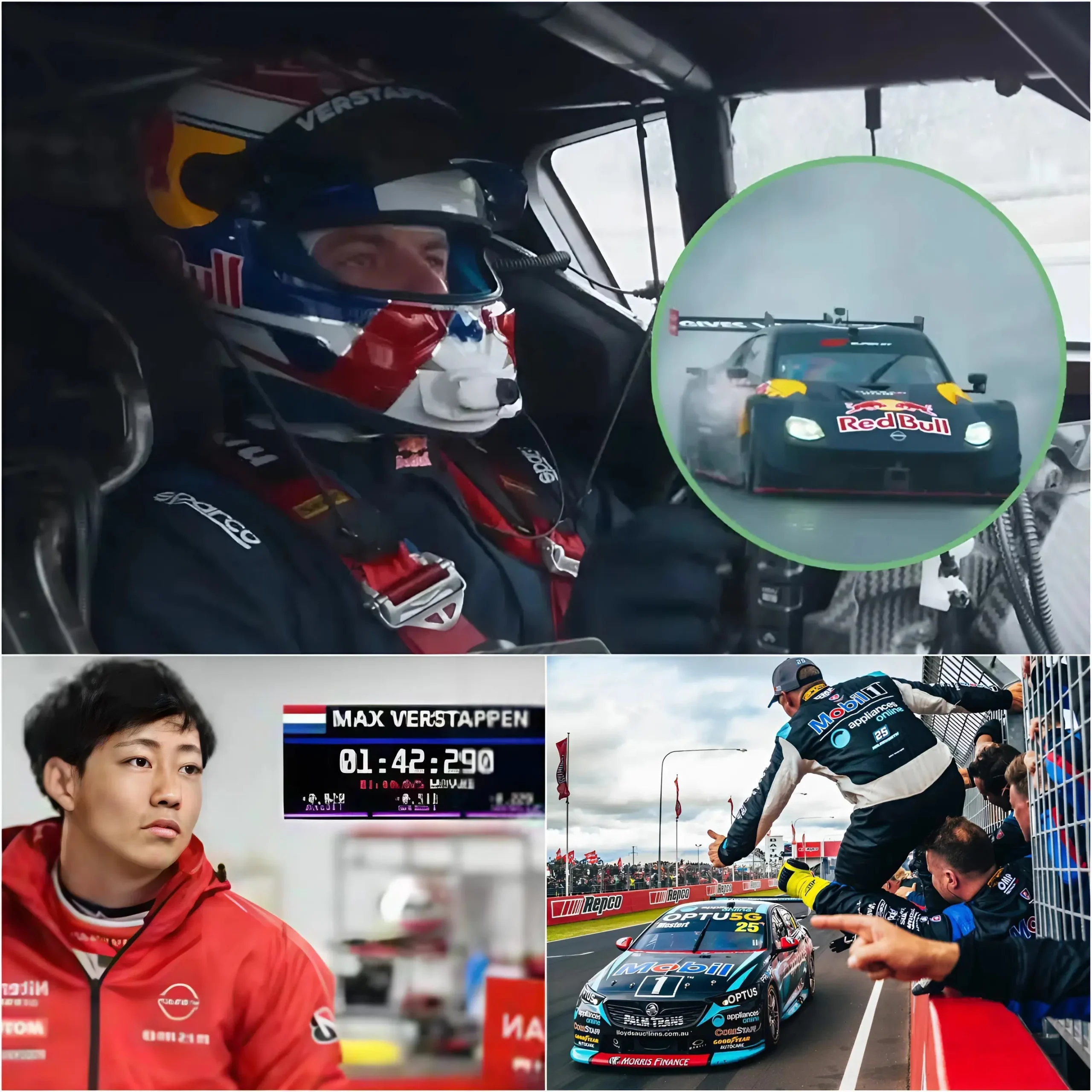 Cover Image for 🚨 “48 HOURS AFTER FUJI… THE ENTIRE PADDOCK IS STILL IN DISBELIEF OVER WHAT MAX VERSTAPPEN PULLED OFF IN THE RAIN!”