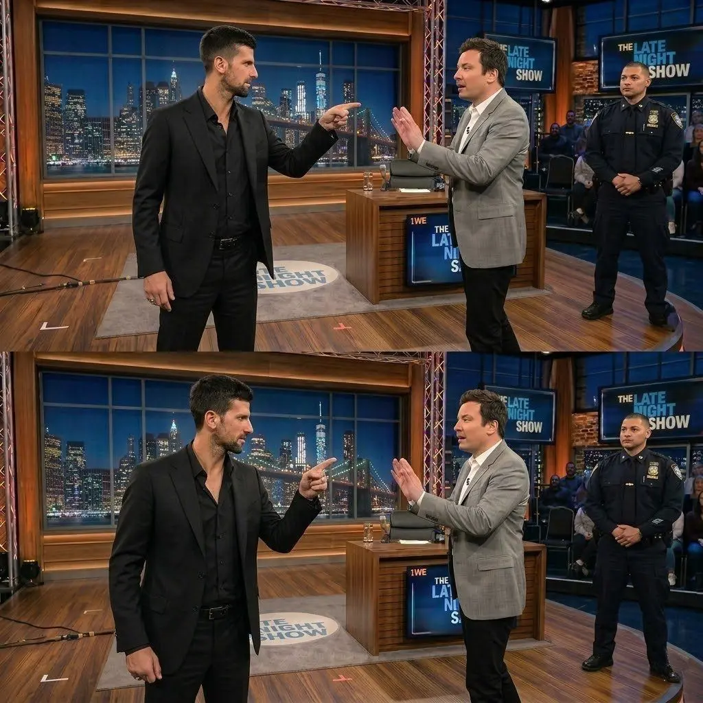 Cover Image for 🚨 TV SHOCKER: Novak Djokovic Walks Off The Tonight Show Starring Jimmy Fallon After Tense On-Air Exchange