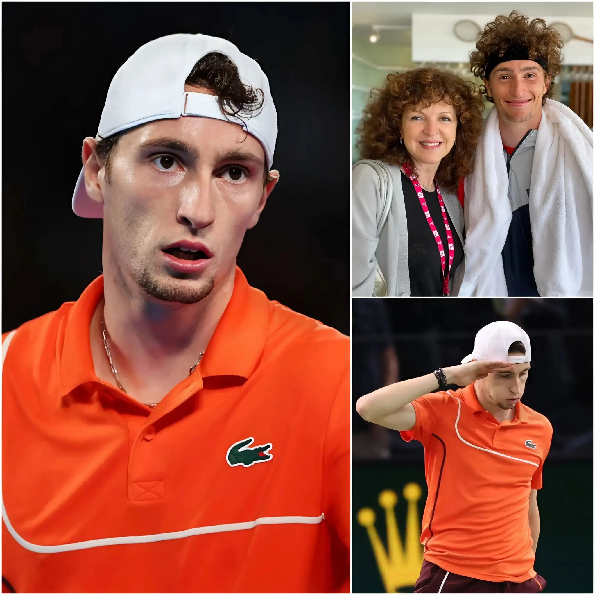 Cover Image for 😔 “Je suis à bout de forces… je veux juste rentrer à la maison.” Après sa défaite à l’Italian Open de Rome, Ugo Humbert n’a pas terminé sur une victoire, mais a vécu un moment d’émotion inattendu en laissant éclater ses sentiments.