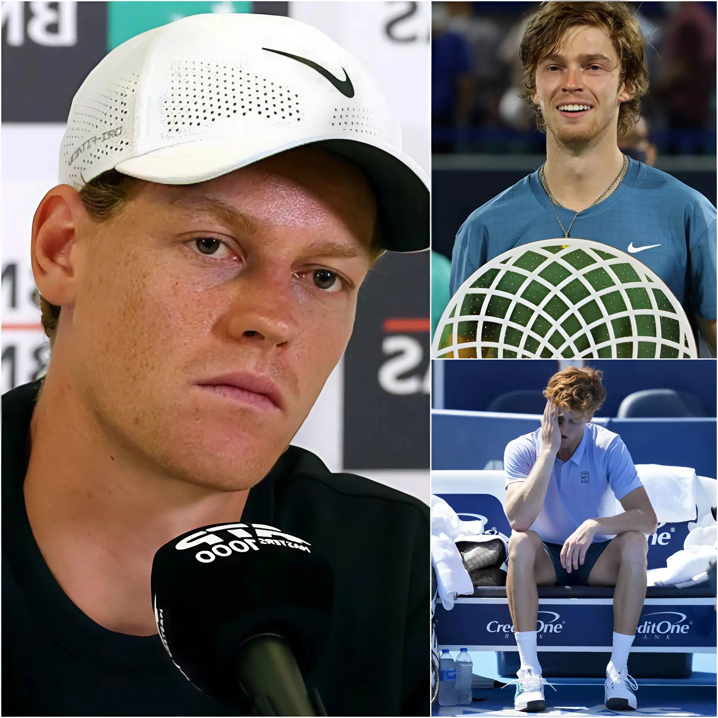Cover Image for 🚨 ULTIME NOTIZIE – SOLO 20 MINUTI A ROMA In vista del suo emozionante scontro con Andrey Rublev nei quarti di finale degli Internazionali d’Italia, Jannik Sinner è stato ufficialmente confermato come…