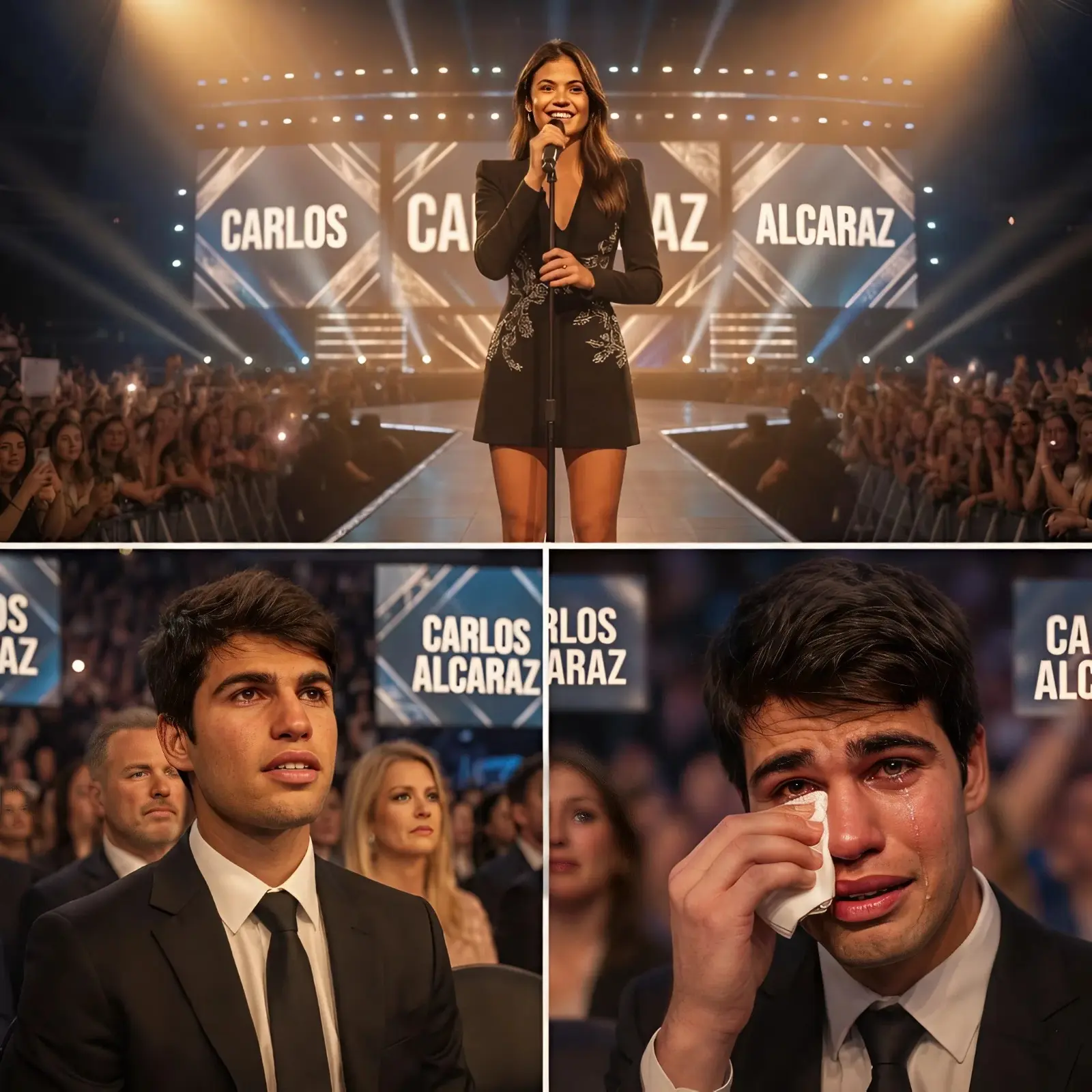 Cover Image for 🚨❤️ “YA NO ES UNA SUPERESTRELLA DEL TENIS — SOLO UN JOVEN ROMPIENDO EN LÁGRIMAS POR UN REGALO DE CUMPLEAÑOS DE Emma Raducanu.” —