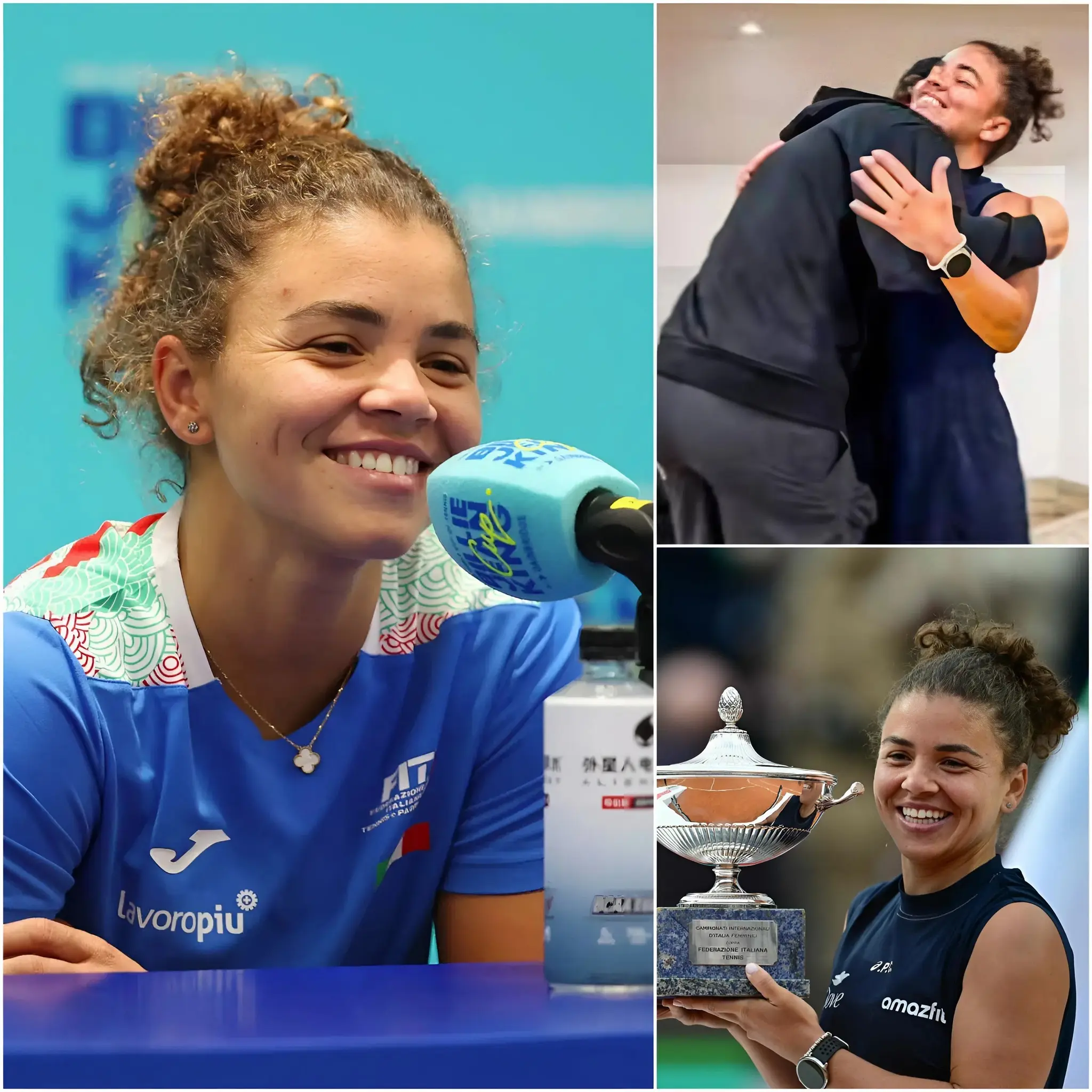 Cover Image for ❤️🎾 Jasmine Paolini ha appena fatto esplodere il mondo del tennis con una rivelazione sorprendente: ha presentato pubblicamente il suo fidanzato ai media per la prima volta. Il suo messaggio deciso e sicuro di sé ha catturato immediatamente l’attenzione di tutti