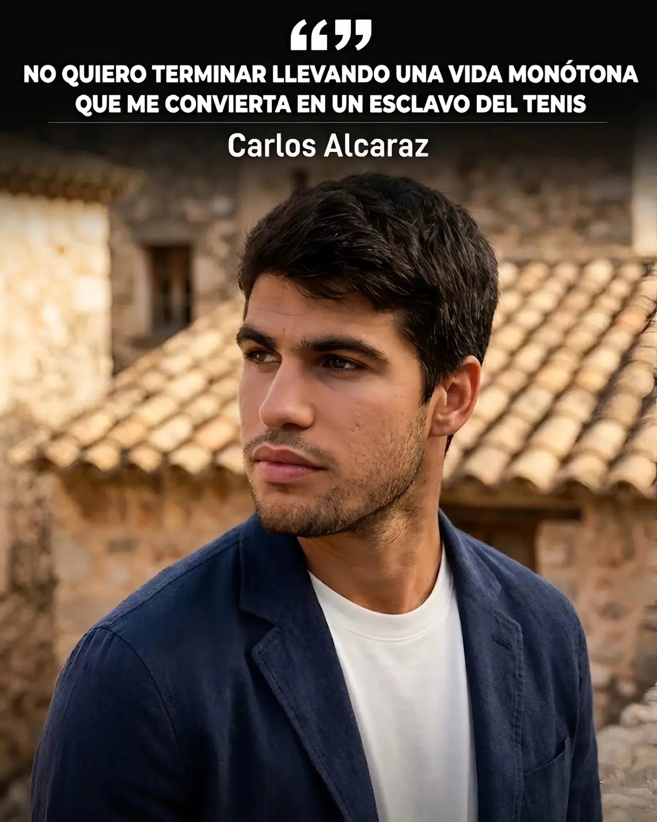 Cover Image for Carlos Alcaraz habla abiertamente sobre el agotamiento tras su ausencia por lesión: “No quiero ser un esclavo del tenis” 🤔🎾
