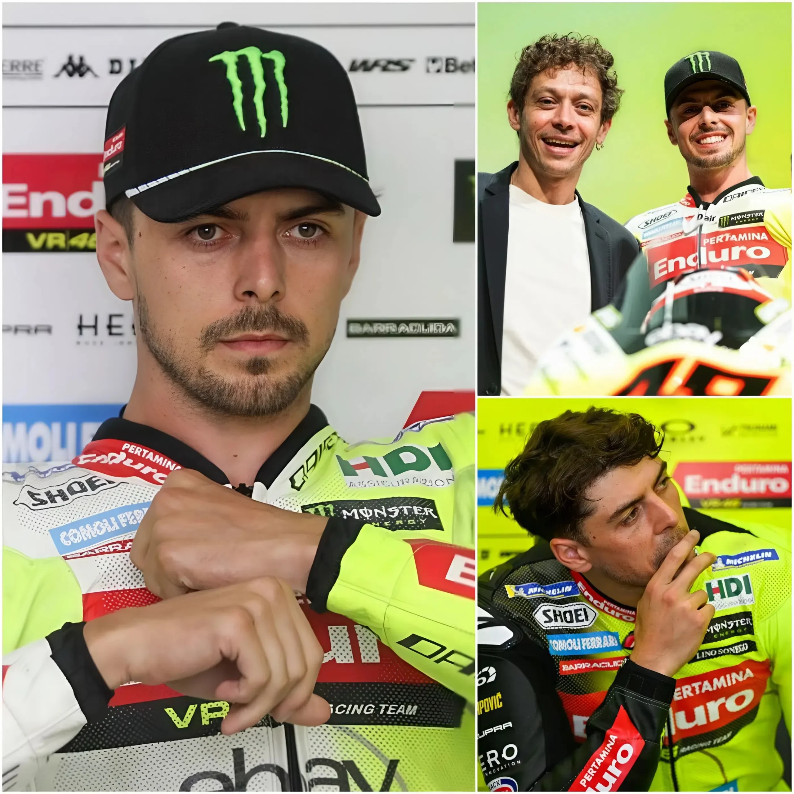 Cover Image for 🚨 NOTIZIA SCONVOLGENTE: Fabio Di Giannantonio lascerà la VR46 dopo questa stagione… e il motivo è sconvolgente per la MotoGP 😳💥