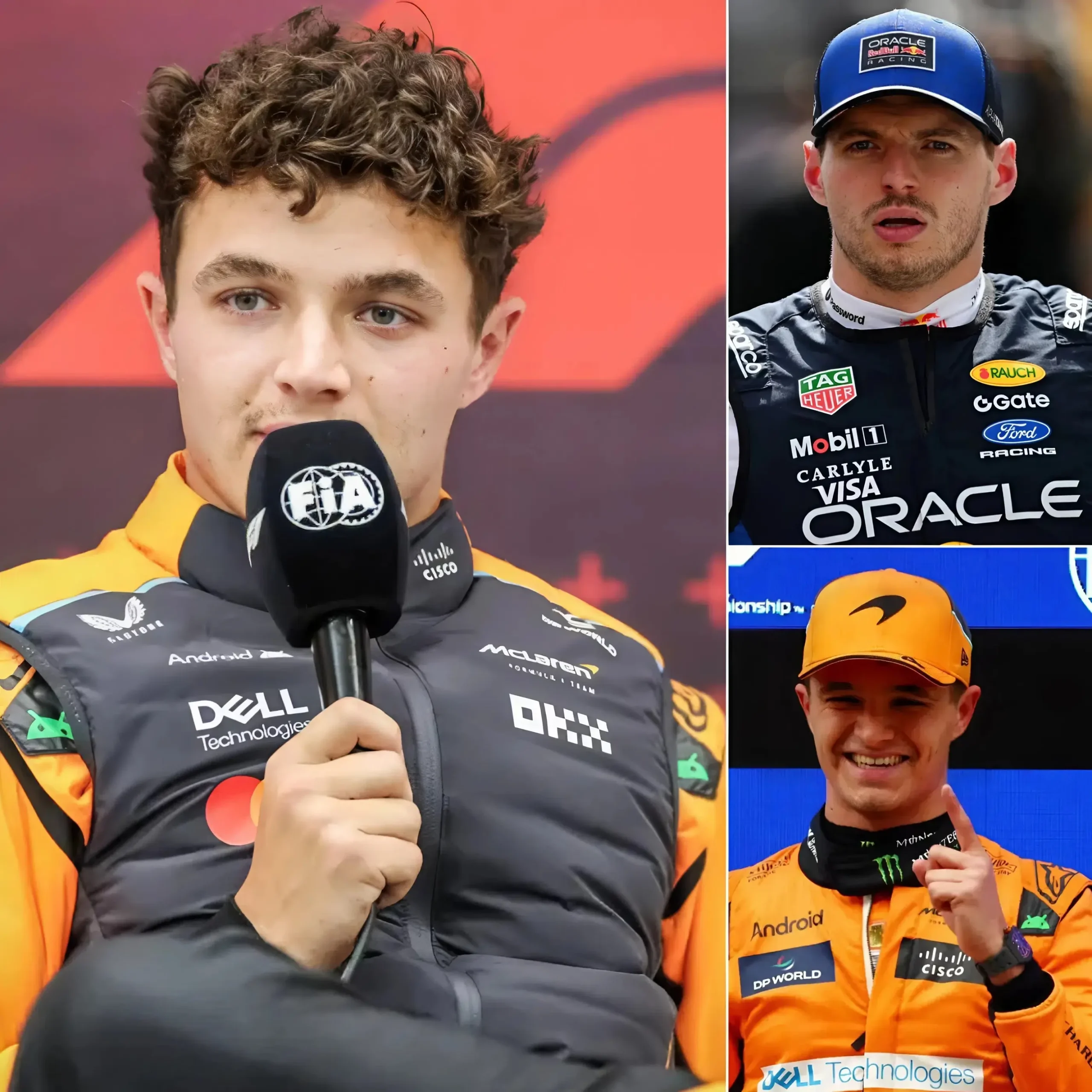 Cover Image for Lando Norris Shocked The F1 World With His Bold Statement About Max Verstappen After Securing Pole Position At The Miami GP