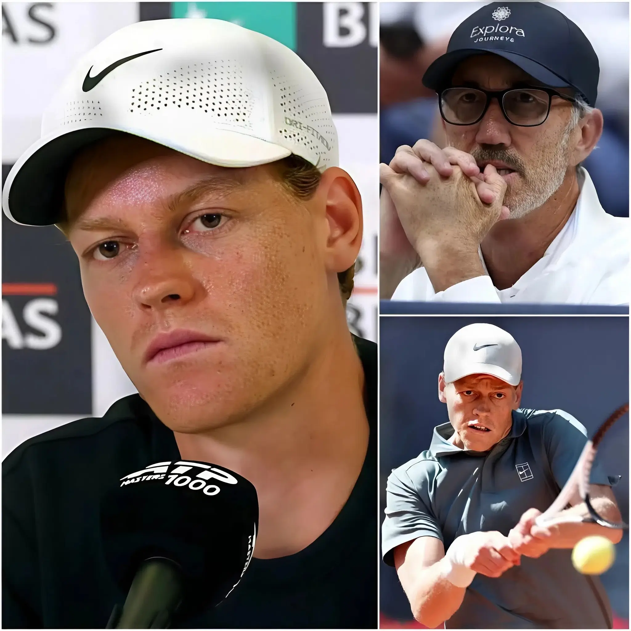 Cover Image for 🚨 15 MINUTI FA — Jannik Sinner ha lasciato tutti senza parole annunciando improvvisamente il suo ritiro dall’Italian Open a pochi istanti dall’inizio del torneo.