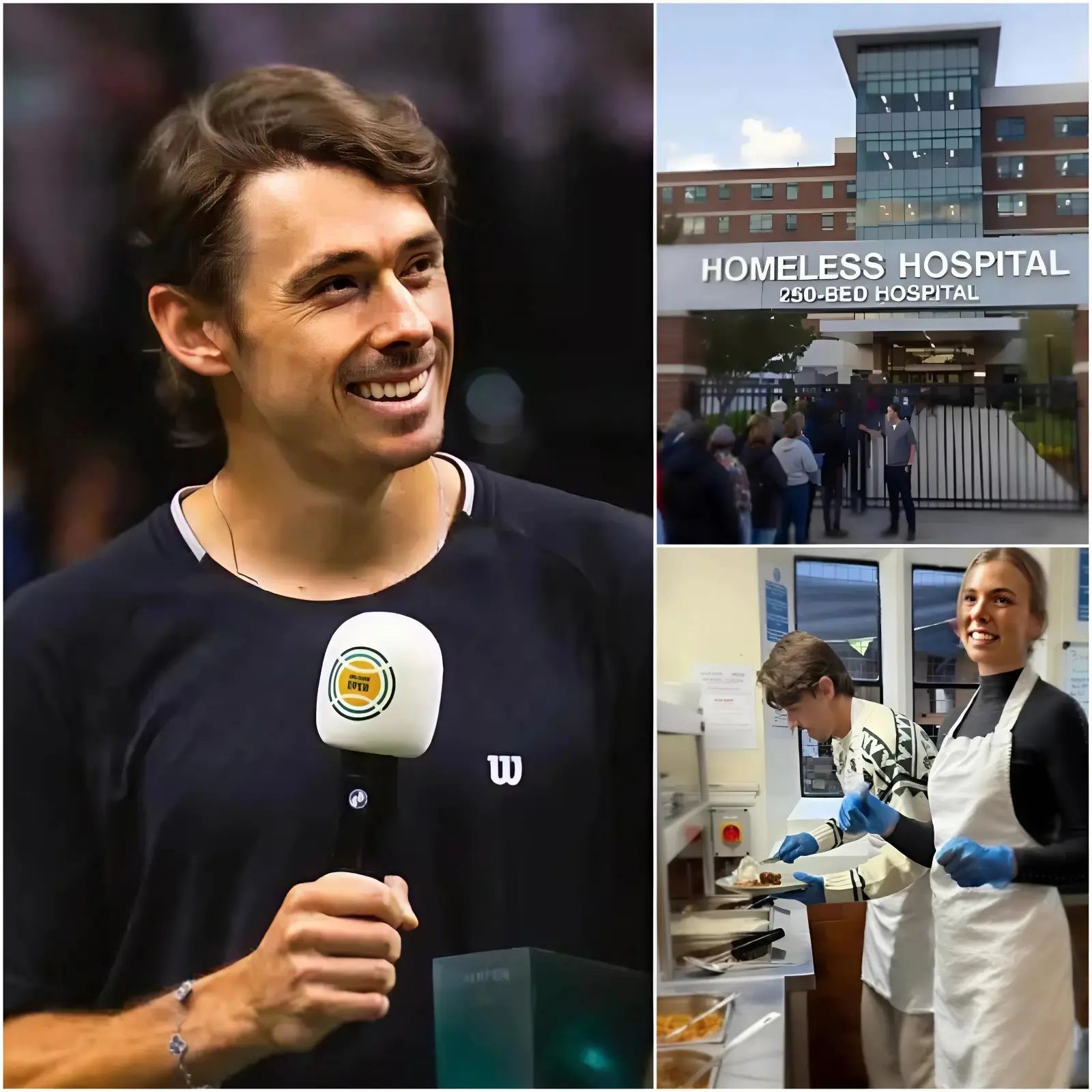 Cover Image for 🚨 While the world was fast asleep, Australian tennis star Alex de Minaur was caught in an emotional, heart-wrenching act that has left