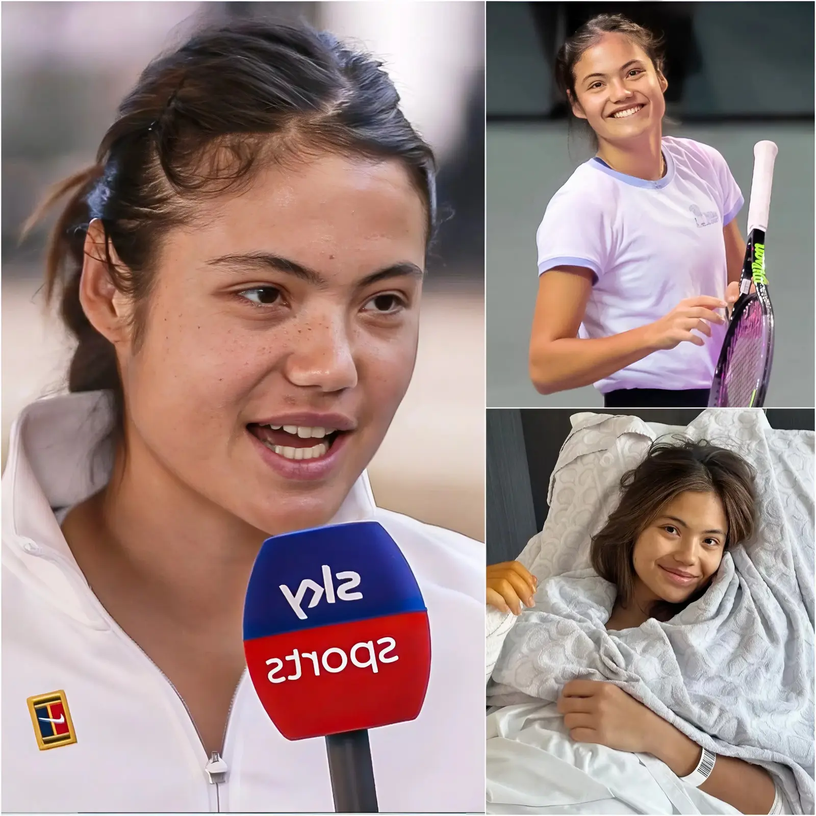 Cover Image for 🚨 BREAKING NEWS: Emma Raducanu speaks out after surgery with an emotional message to the tennis world