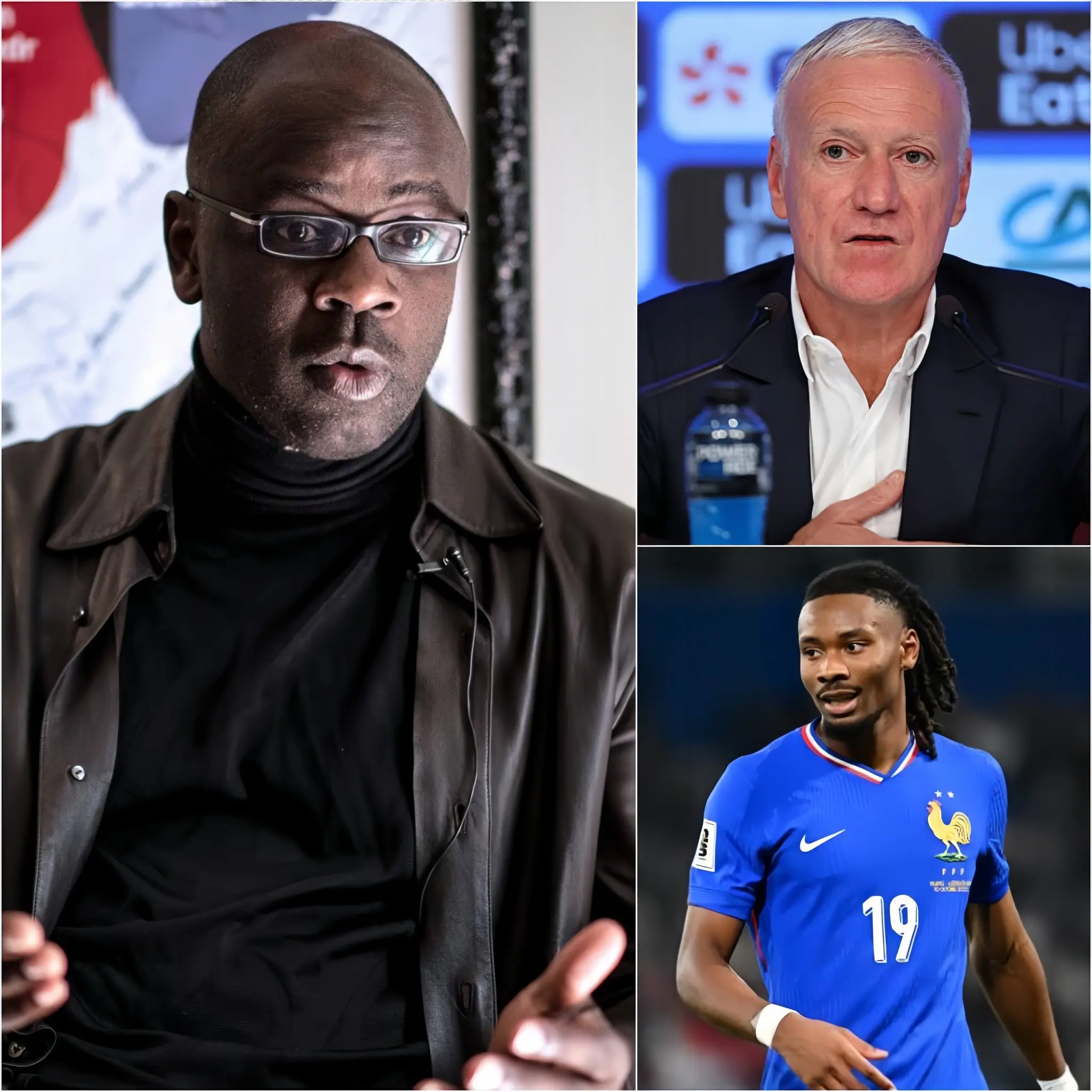 Cover Image for « POURQUOI MON FILS N’A-T-IL PAS ÉTÉ CONVOQUÉ ? » Lilian Thuram a publiquement critiqué le staff de l’équipe des Bleus pour ne pas avoir appelé son fils, Khephren Thuram, pour la phase finale de la Coupe du Monde 2026