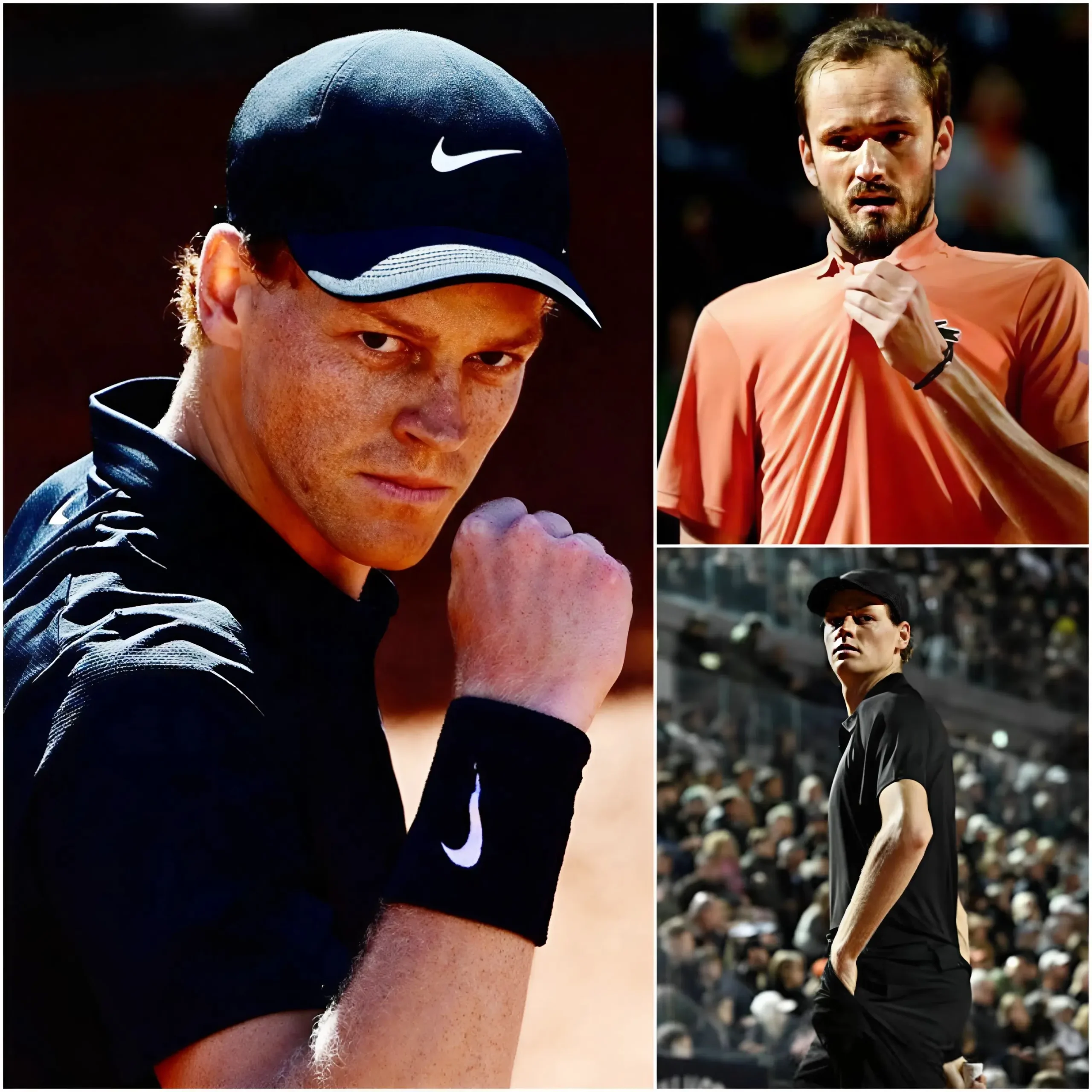 Cover Image for 🚨🚨 “QUESTO NON È PIÙ TENNIS, MA È…!!” — Daniil Medvedev è rimasto completamente sbalordito dopo aver assistito a ciò che molti nel mondo del tennis hanno definito “incredibile” dopo la semifinale di Roma contro Jannik Sinner.