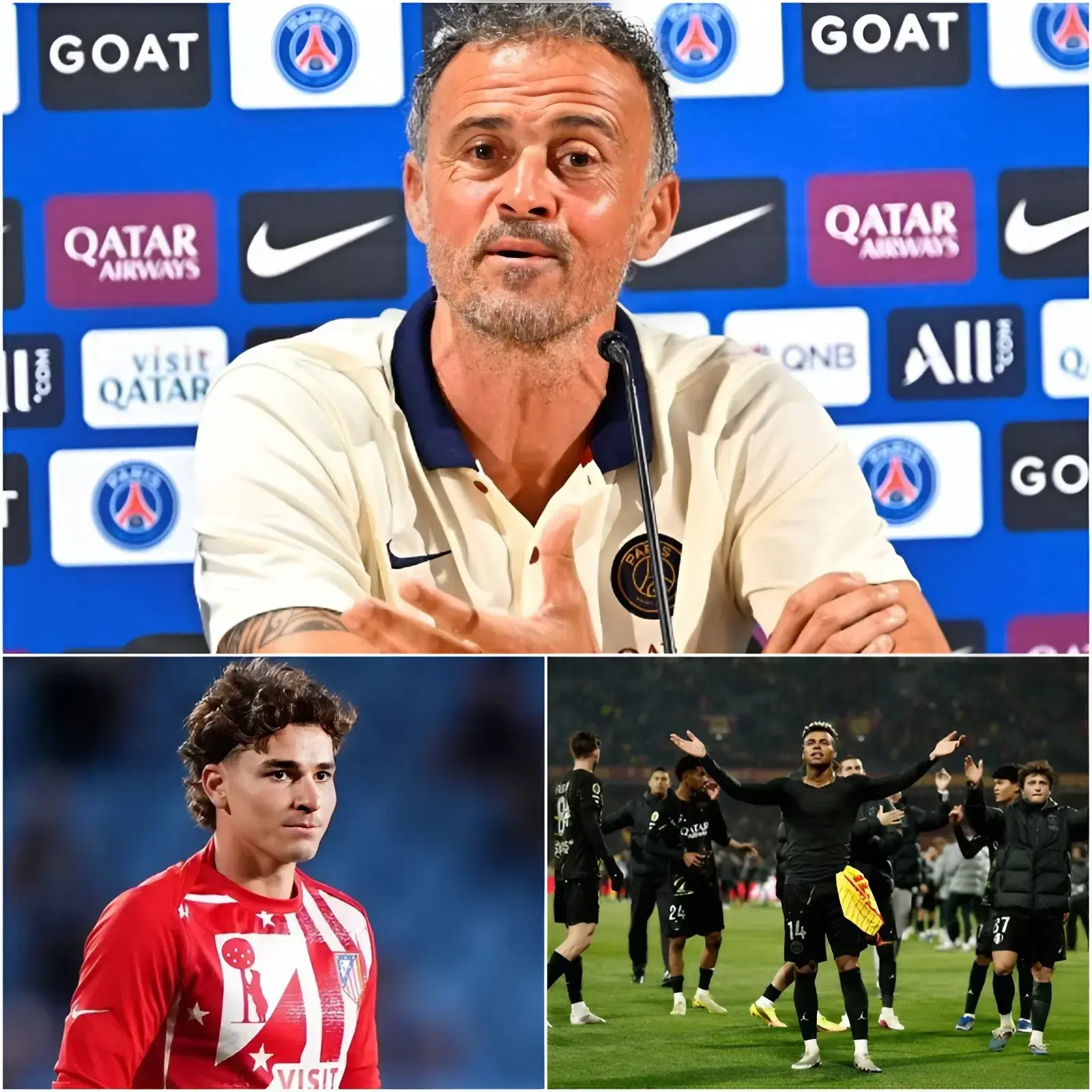 Cover Image for Le choc au Parc des Princes ! Luis Enrique refuse Julián Álvarez et surprend la direction du PSG avec un nom offensif « terrifiant » pour mener l’équipe aux côtés de Dembélé la saison prochaine ! 😳🔥