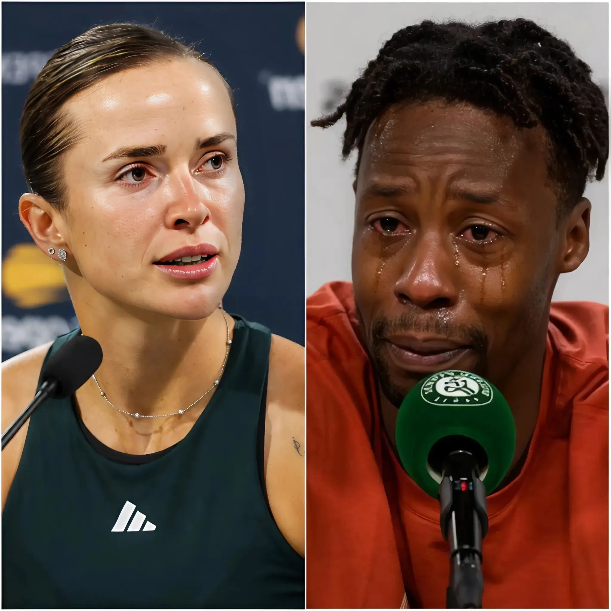Cover Image for 💔”WE HAVE KEPT THIS SECRET UNTIL TODAY…” Elina Svitolina and Gaël Monfils have shocked the whole planet with a surprising statement right after their triumph over Elena Rybakina.