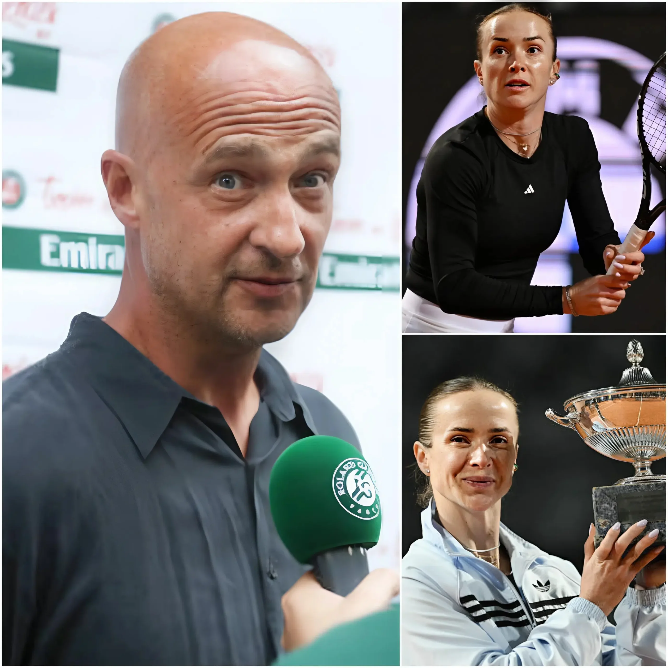 Cover Image for 🎾🔥“¡HA ROTO OTRO RÉCORD! ¡ELLA ES EL ORGULLO DE UCRANIA!” – Las declaraciones de Andrei Medvedev están sacudiendo todo el circuito ATP tras la contundente victoria de Elina Svitolina en el Rome Open 2026.