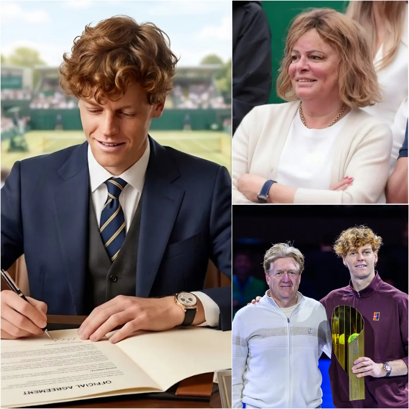 Cover Image for ULTIME NOTIZIE 🔥 Subito dopo aver vinto in modo storico gli Italian Open 2026, battendo Casper Ruud e completando il Career Golden Masters davanti al pubblico di casa, il numero 1 del mondo Jannik Sinner continua a far commuovere tutti