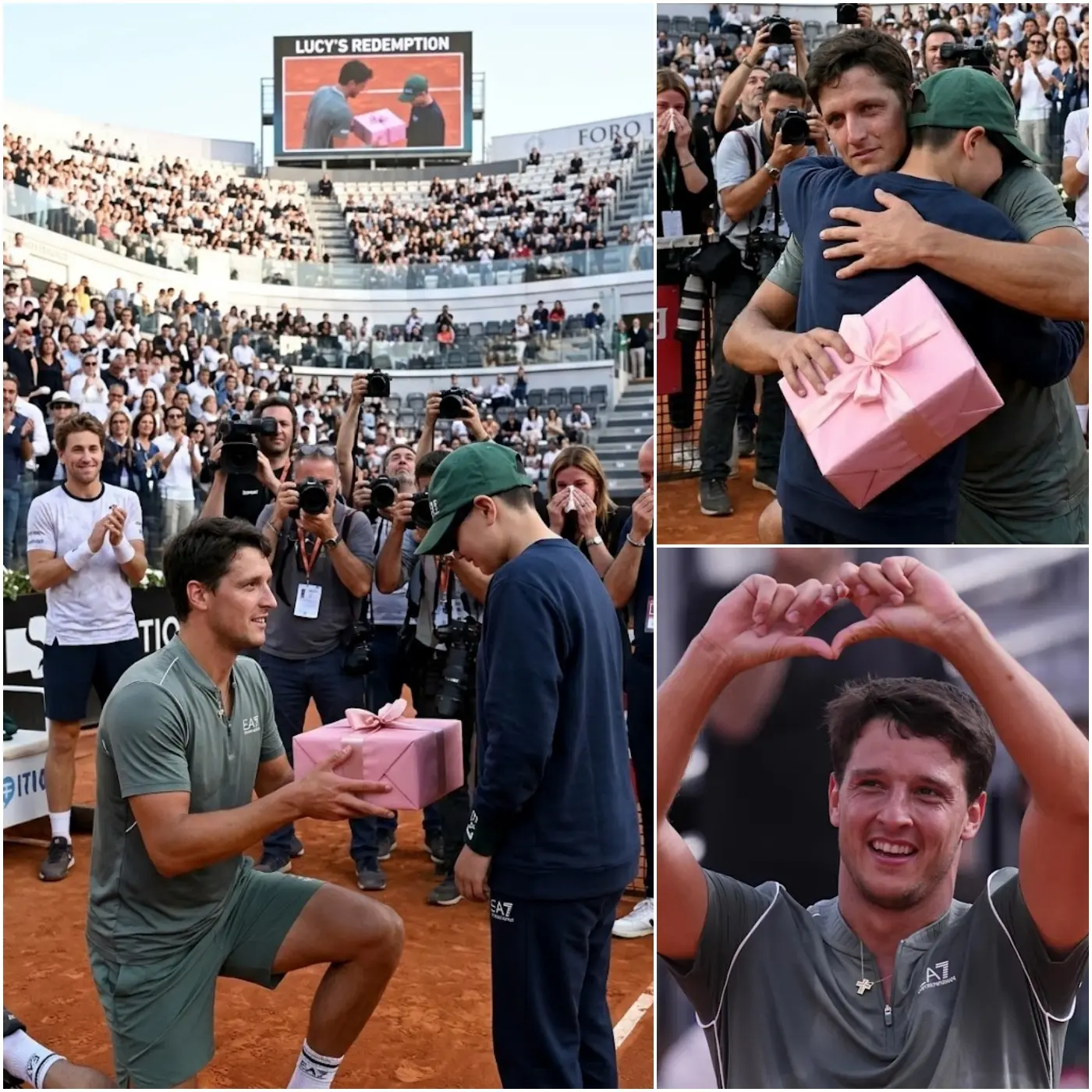 Cover Image for Luciano Darderi moves the Foro Italico: the gesture of redemption that conquered the world of tennis