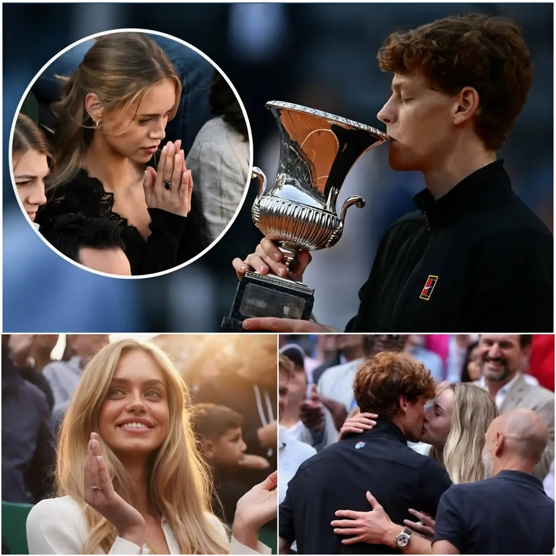 Cover Image for 🎾💝 BEHIND THE SCENES: While all of Foro Italico erupted after Jannik Sinner’s historic title win over Casper Ruud, a heart-melting moment away from the court has now sent the tennis world into a frenzy.