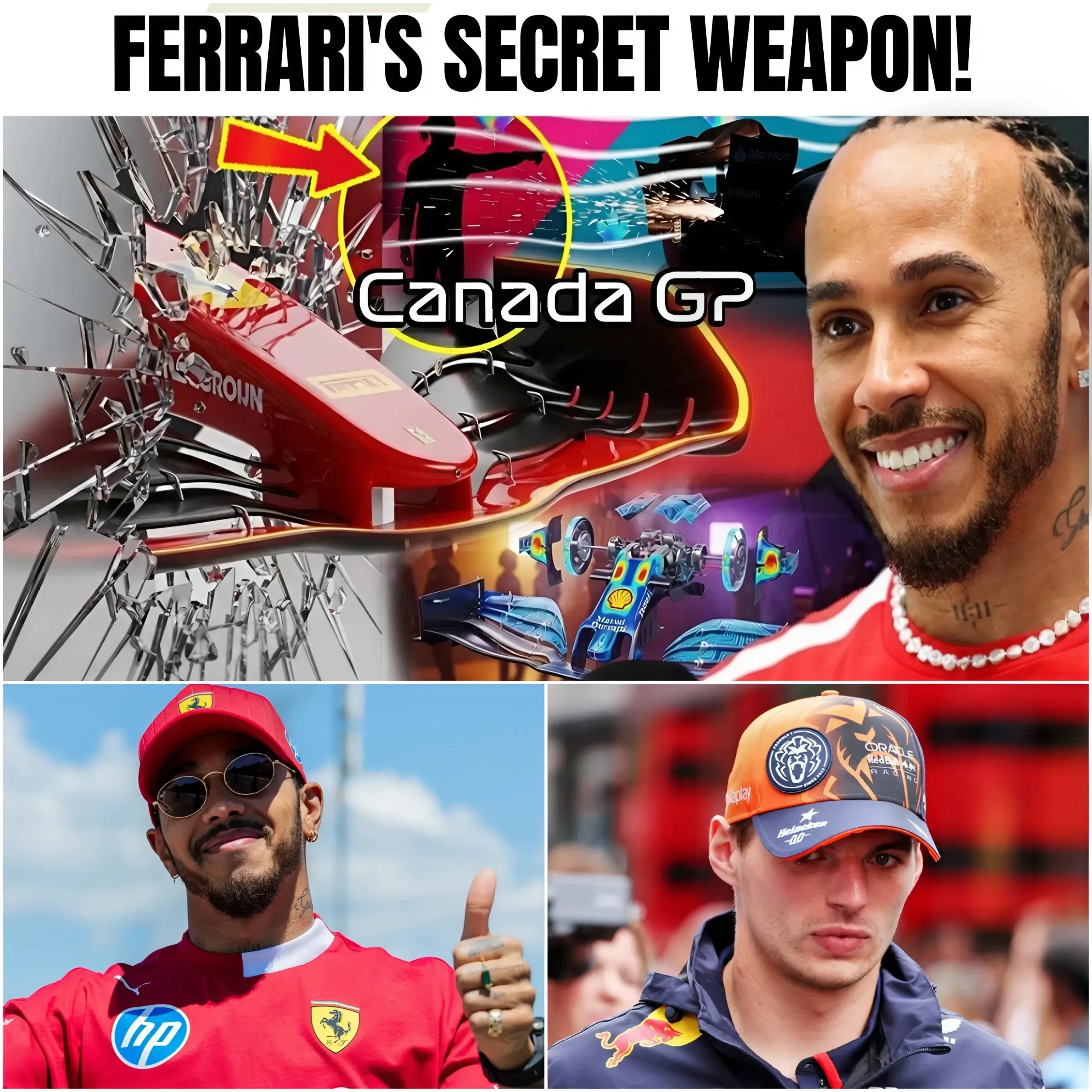Cover Image for 💥 HAMILTON HAS A “SECRET WEAPON” TO OVERTHROW RED BULL?!