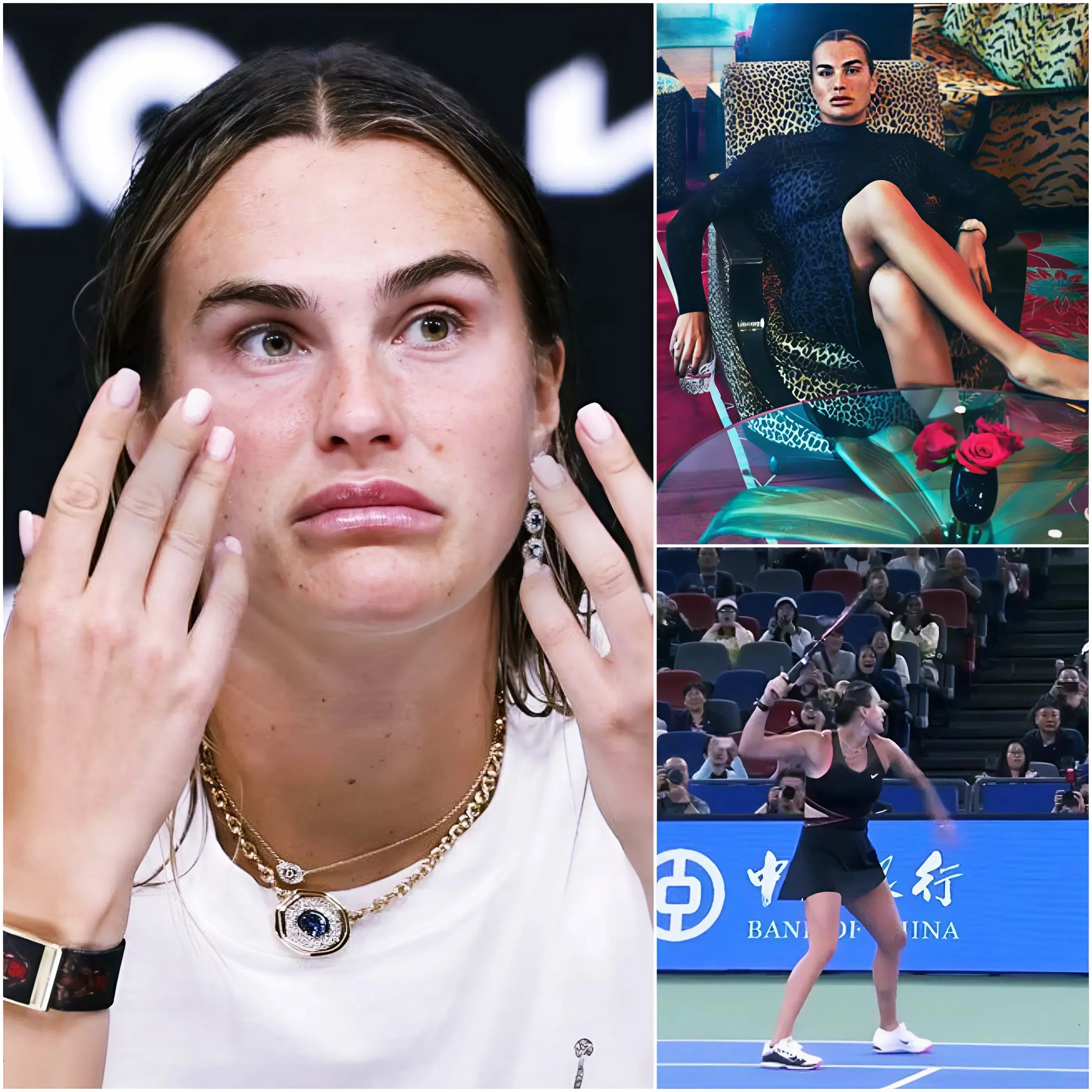 Cover Image for 🎾🌍 ESCÁNDALO REABIERTO: Aryna Sabalenka ha provocado una ola de polémica en el mundo del tenis tras negarse rotundamente a disculparse por sus controvertidos episodios de “pérdida de control” dentro de la cancha.