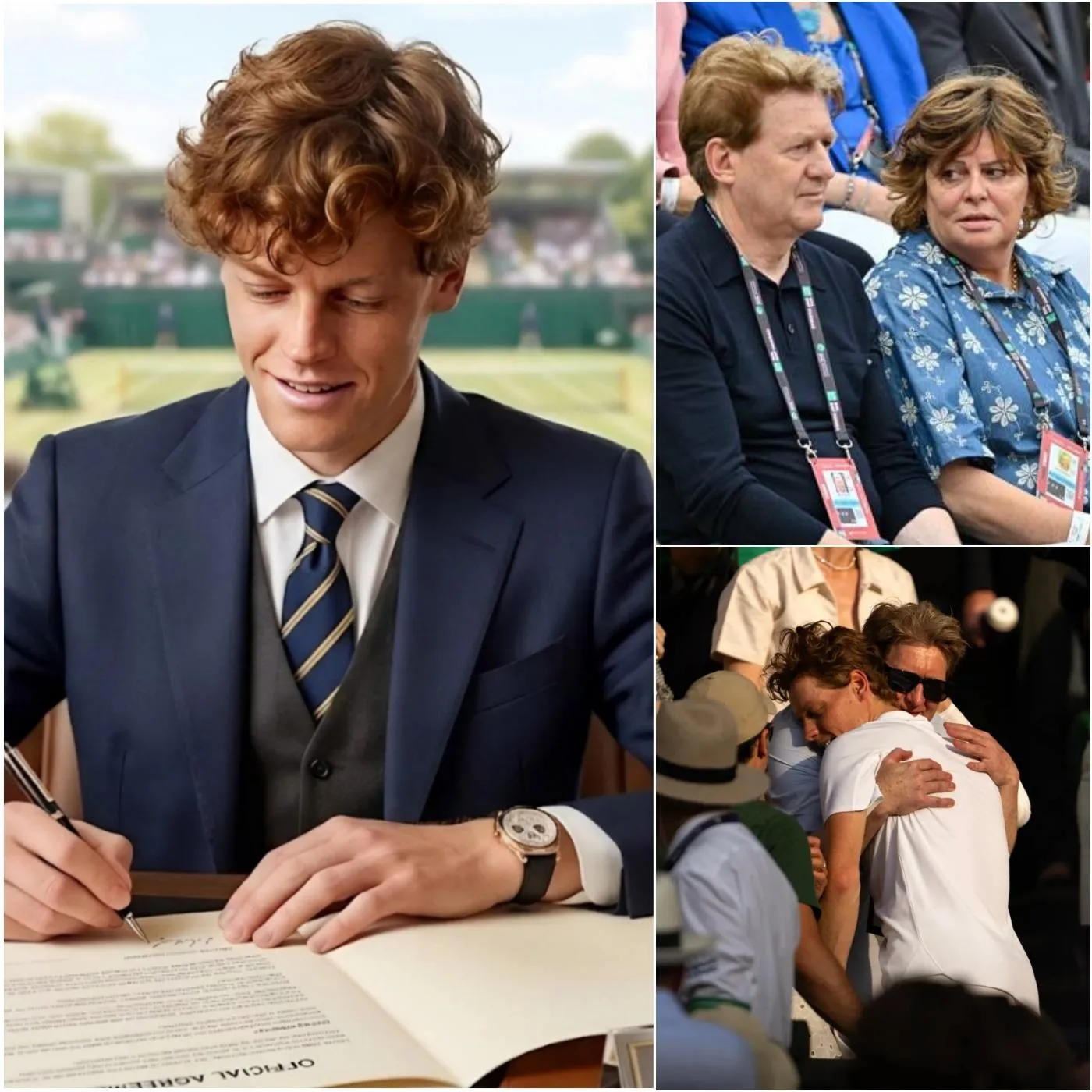 Cover Image for Jannik Sinner acaba de soltar una bomba emocional justo después de su histórica victoria en el Abierto de Italia de 2026.