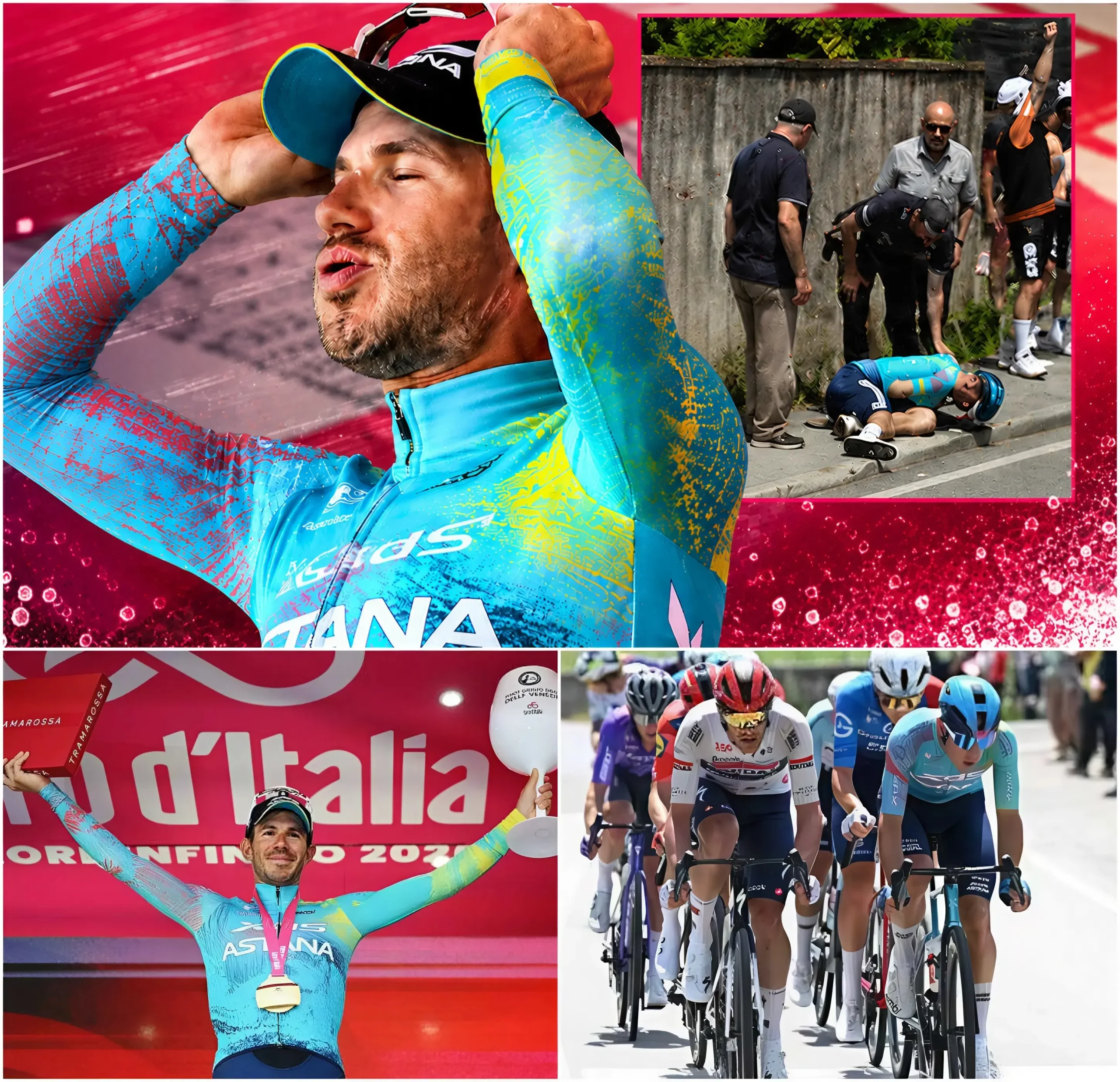 Cover Image for BREAKING NEWS: De Italiaanse wielrenner Davide Ballerini is slachtoffer geworden van een zeer ernstig ongeluk, waardoor hij noodgedwongen de Giro d’Italia 2026 moet verlaten.
