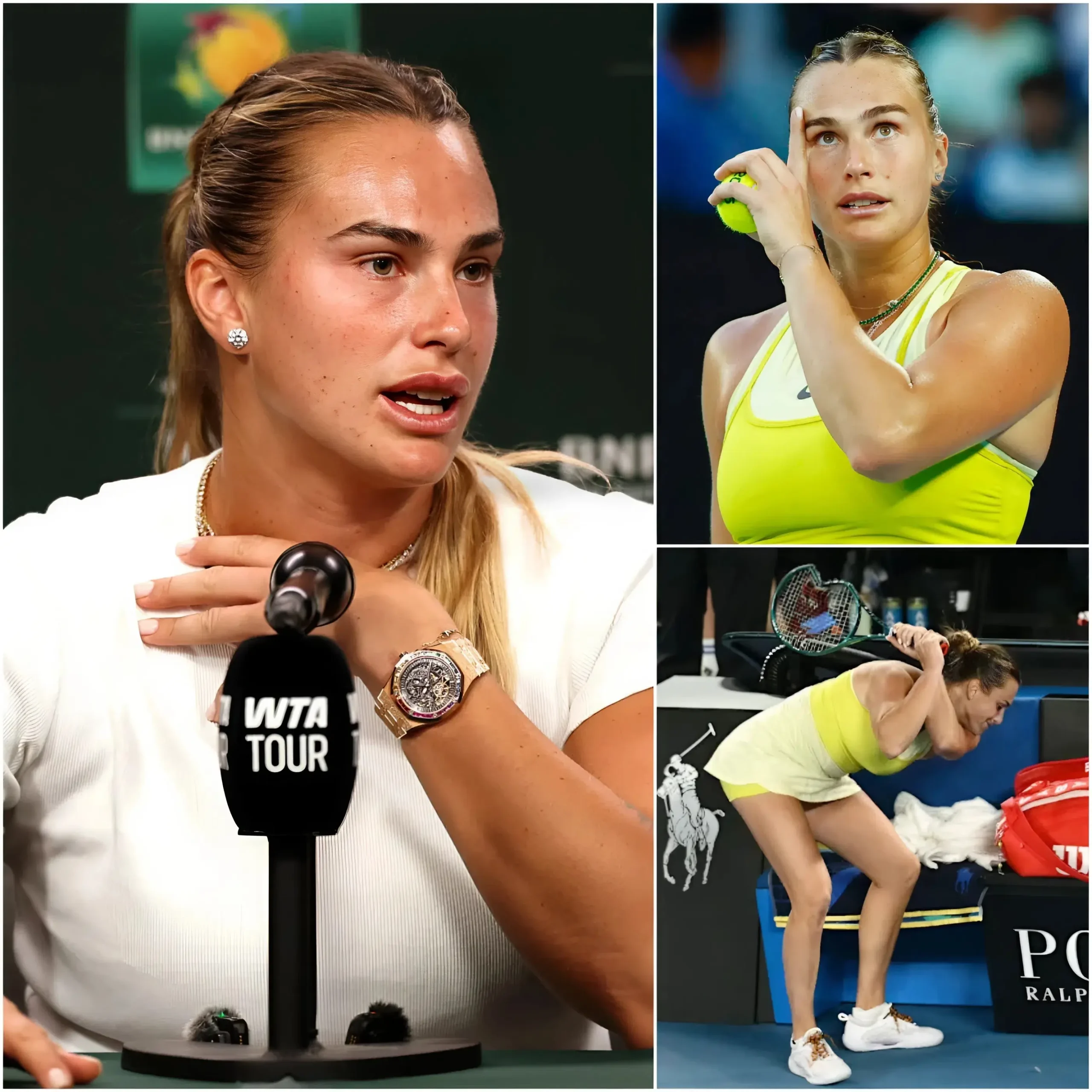 Cover Image for 💥« La colère est ma véritable source de puissance… et seuls les perdants sont jaloux de cela » — Aryna Sabalenka a finalement pris la parole officiellement après les nombreuses polémiques autour de ses réactions excessives,