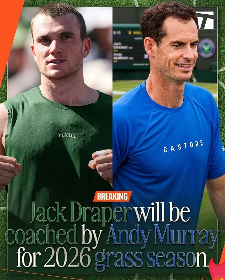 Cover Image for 🇬🇧🔥BRITISH TENNIS ROYALTY REUNITED: Andy Murray Joins Jack Draper’s Coaching Team in Blockbuster Partnership