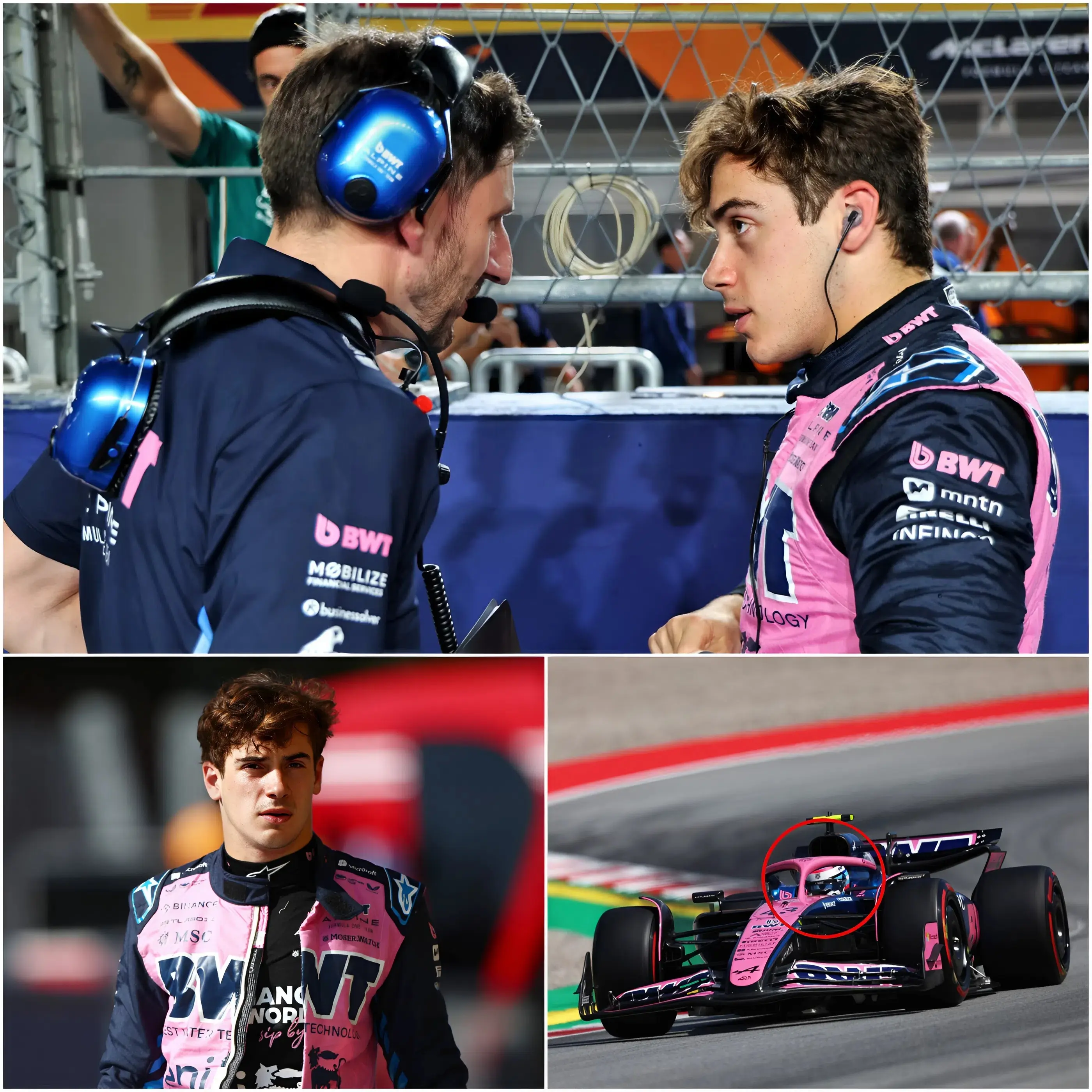 Cover Image for “‘¡La velocidad de este coche para cortar el aire es demasiado lenta, prácticamente no cumple con los estándares aerodinámicos de un monoplaza de F1 moderno, y si no cambiamos esto de inmediato tendremos problemas serios durante toda la carrera!’…”
