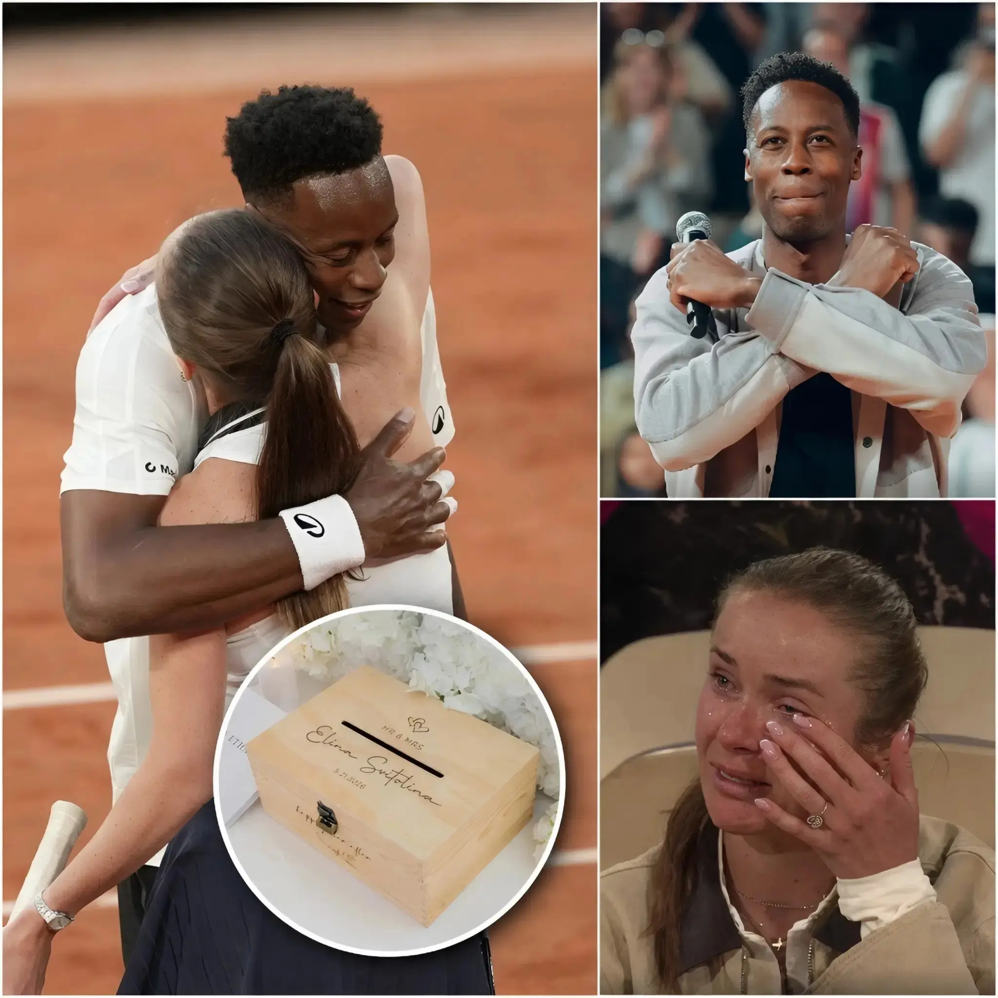 Cover Image for ❤️ “This journey became truly special because of you…” Gaël Monfils left the entire crowd emotional during the special “Gaël and Friends” ceremony held in his honour ahead of what could be the final Roland Garros of his career — the tournament that has always meant the most to the French tennis star.