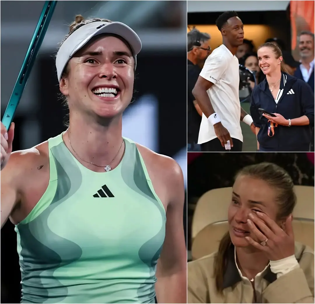 Cover Image for 🗣️ 🎾💖 “The words he said to me completely changed the match…” Elina Svitolina revealed a very special moment with her husband, Gaël Monfils, right before the nail-biting tie-break.
