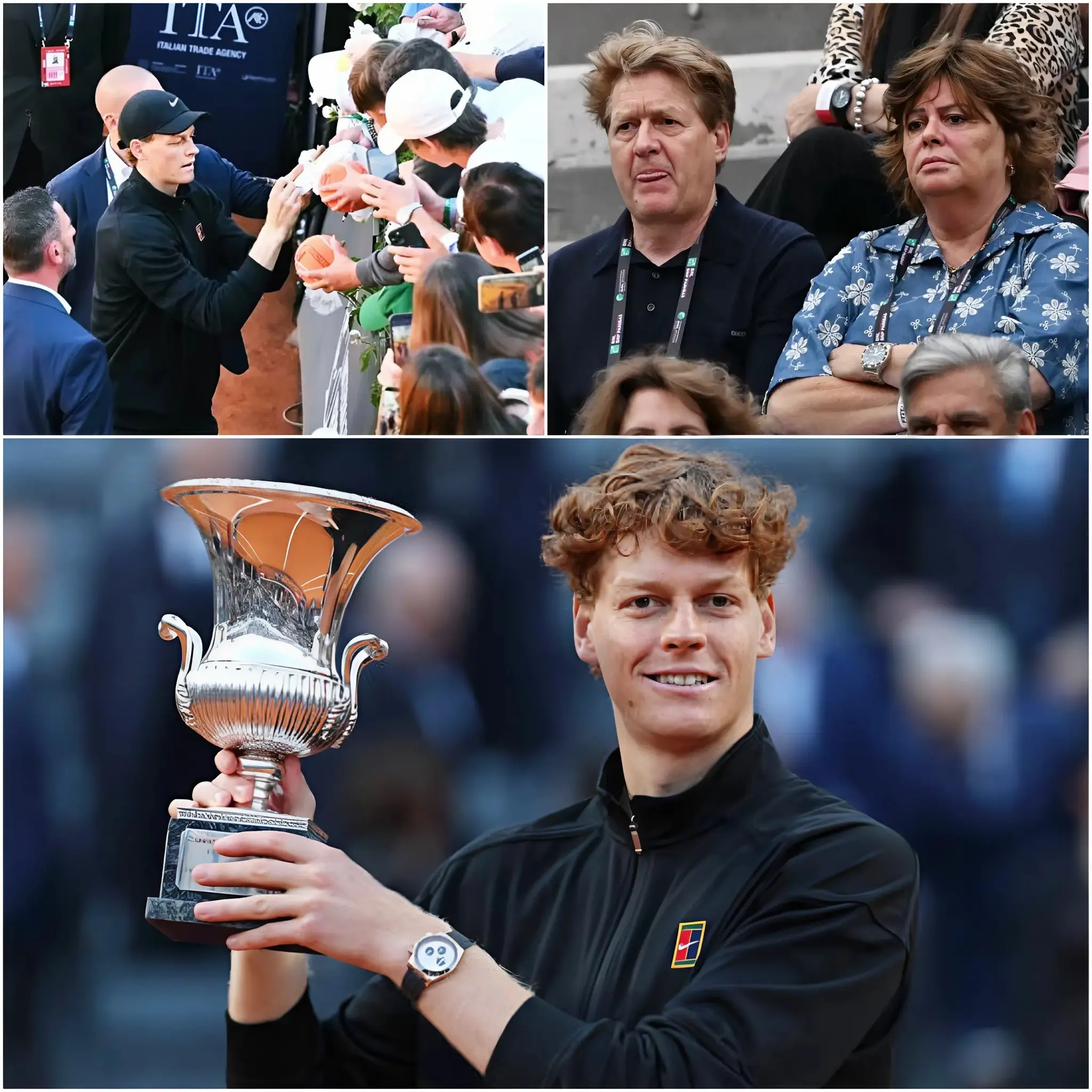 Cover Image for ❤️🎾 “Our entire family… and all of Italy will always be by your side…” The mother reportedly hugged her son tightly in the private area reserved for players immediately after the historic victory at the 2026 Championships—a triumph that sent all of Italy into a frenzy after months in which the tennis player had faced pressure, controversy, and doubts unprecedented in his career.