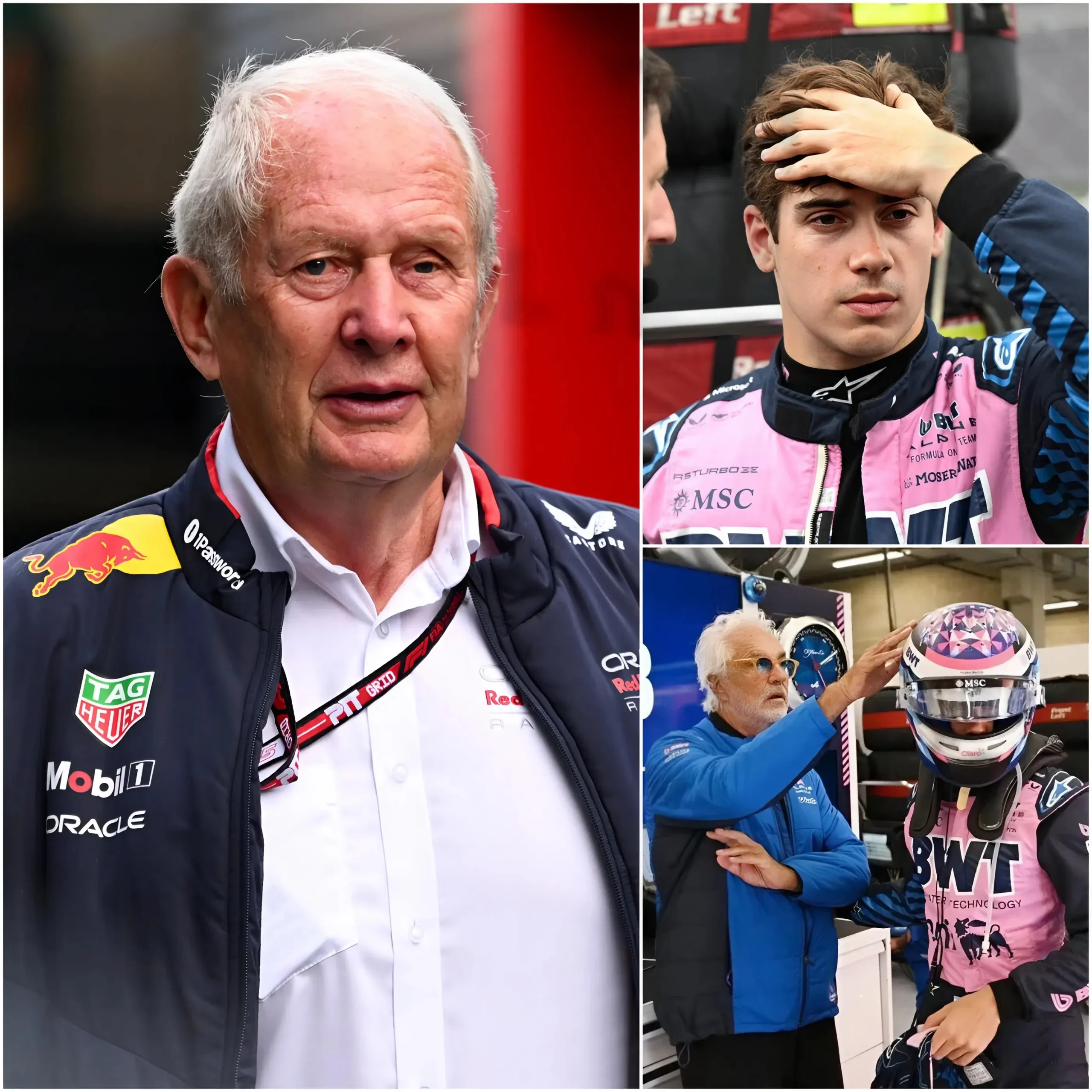 Cover Image for 🔥Hace 30 minutos: Helmut Marko no se contuvo y lanzó una declaración explosiva en defensa de Franco Colapinto: “¡Es inadmisible! Lo que están haciendo con este chico es un VERDADERO ESCÁNDALO y una vergüenza para la Fórmula 1.