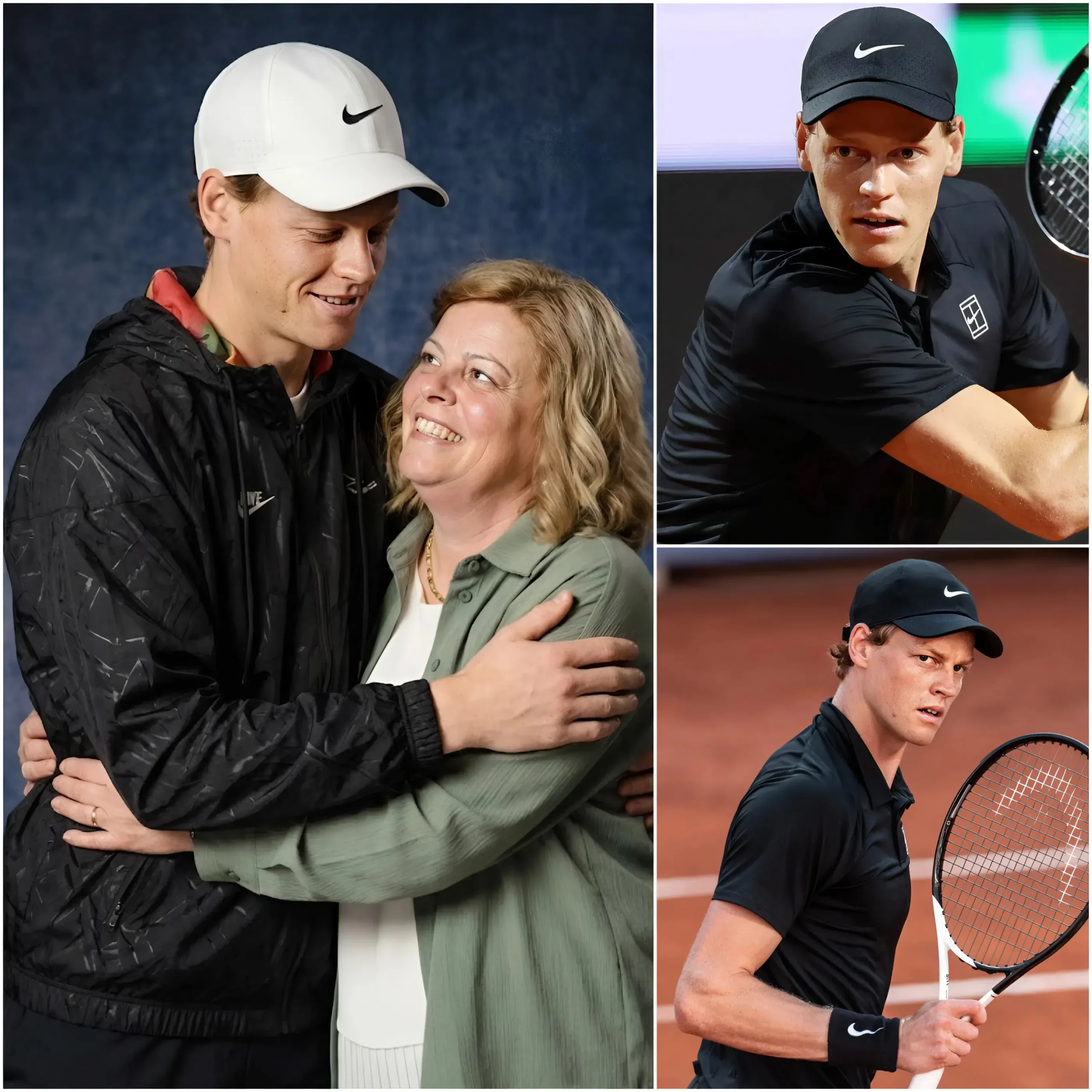 Cover Image for 🚨 RÉVÉLATION ÉMOUVANTE 🔴 : « CE DONT UNE MÈRE A BESOIN, CE N’EST PAS LA VICTOIRE… MAIS QUE TU TE BATTES COMME SI C’ÉTAIT LE MATCH LE PLUS IMPORTANT DE TA VIE ! » — Une rare vidéo montrant Siglinde Sinner encourageant discrètement son fils Jannik Sinner avant son match d’ouverture à Roland-Garros a profondément bouleversé la communauté du tennis.