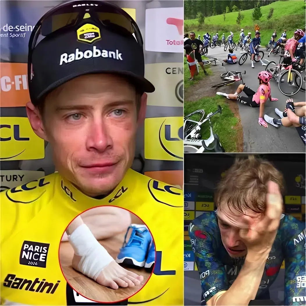 Cover Image for CHAOS VÓÓR DE 16E ETAPPE VAN DE GIRO D’ITALIA 2026: Jonas Vingegaard kwam plotseling in het middelpunt te staan van een enorme controverse in de late uurtjes, nadat schokkende beschuldigingen en explosieve confrontaties achter de schermen naar verluidt de hele wedstrijdzone in paniek brachten, slechts enkele uren voor de start.