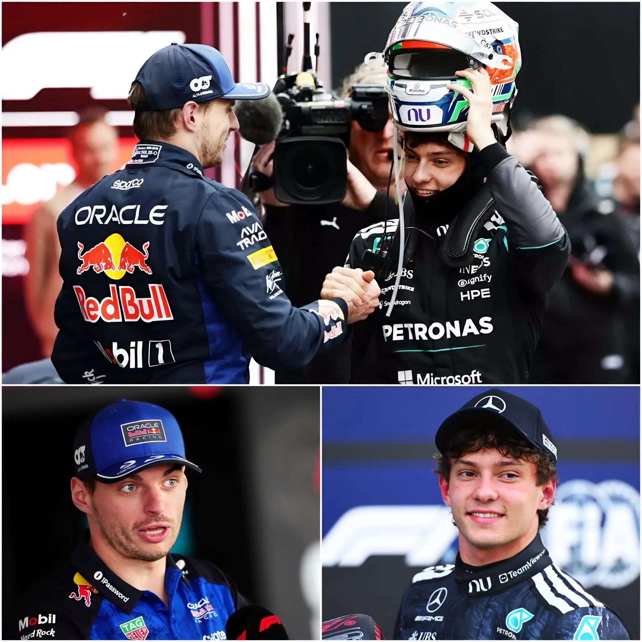 Cover Image for 🔥 “IK GELOOF IN JE IN MONACO… MIJN JONGEN! » Max Verstappen schudde plotseling de hele F1-paddock door publiekelijk een zeer ontroerende steunbetuiging naar Kimi Antonelli te sturen vóór de Grand Prix van Monaco.